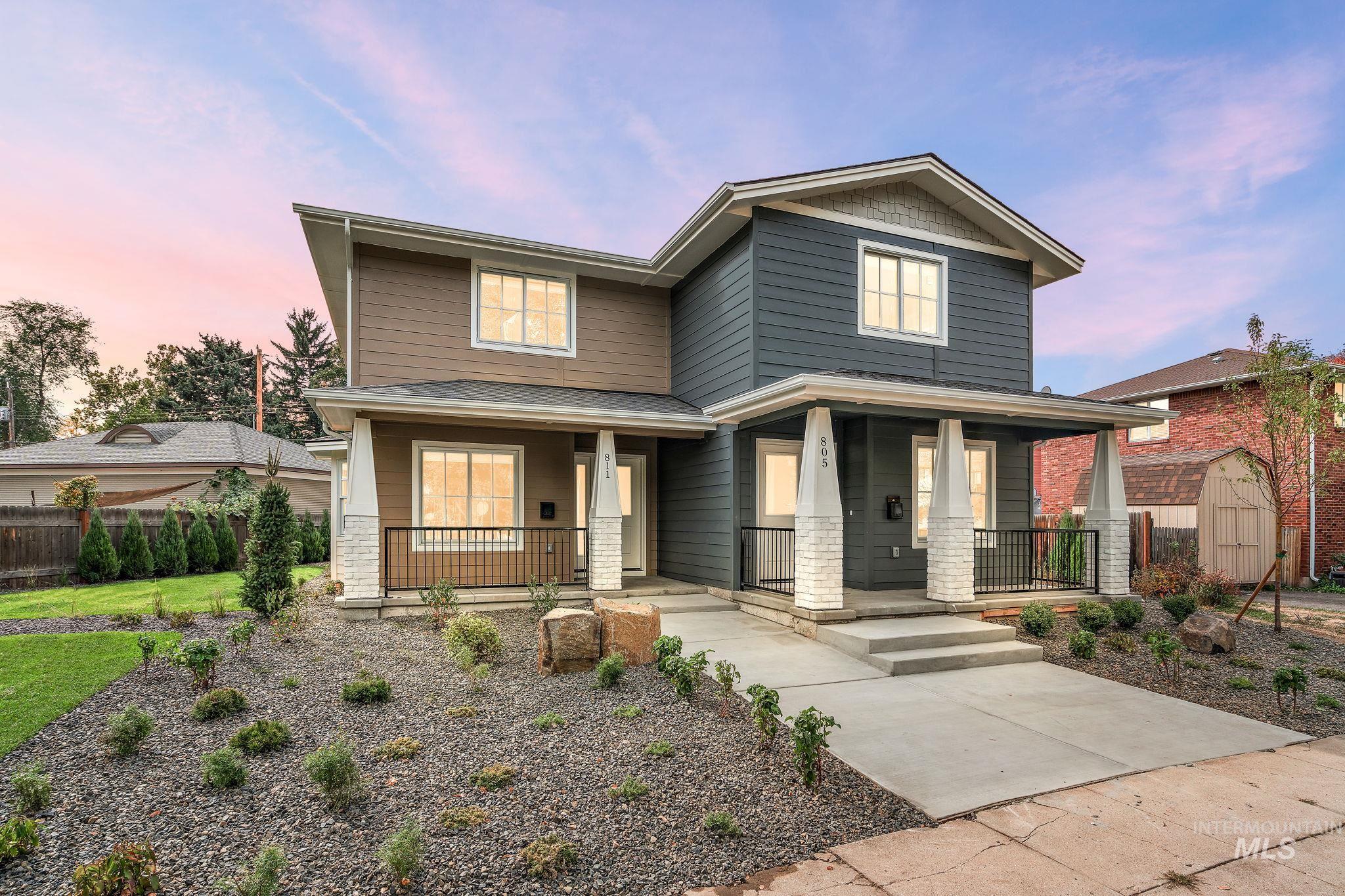 805/811 E McKinley St, Boise, Idaho 83712, 2 Bedrooms, 2.5 Bathrooms, Residential Income For Sale, Price $1,125,000,MLS 98974034