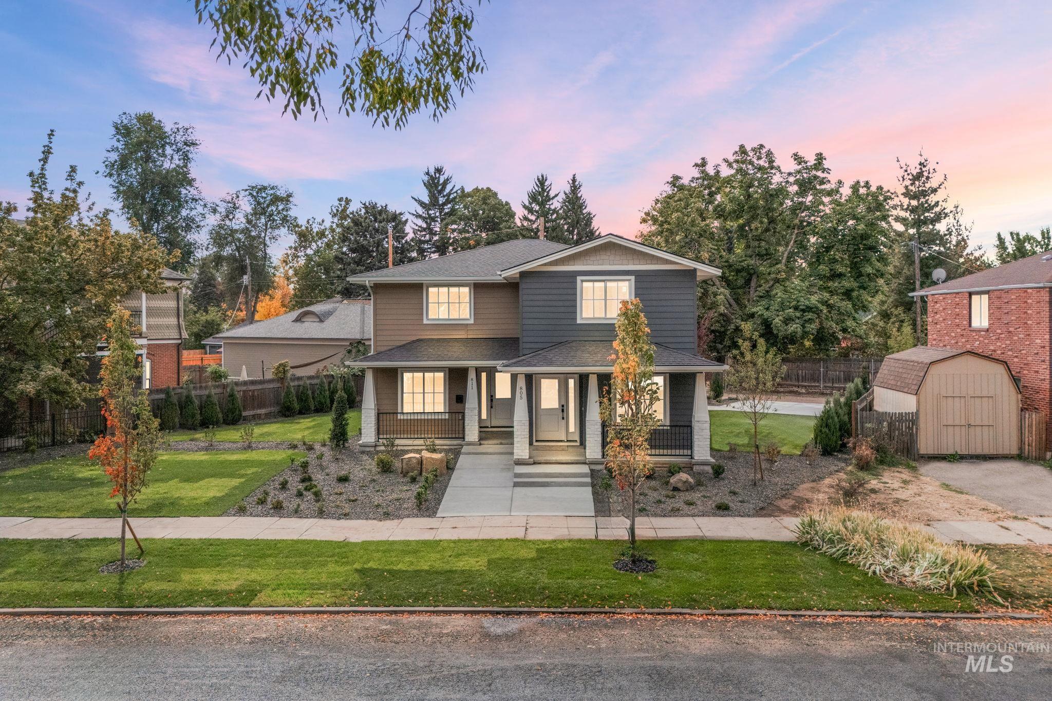 805/811 E McKinley St, Boise, Idaho 83712, 2 Bedrooms, 2.5 Bathrooms, Residential Income For Sale, Price $1,125,000,MLS 98974034