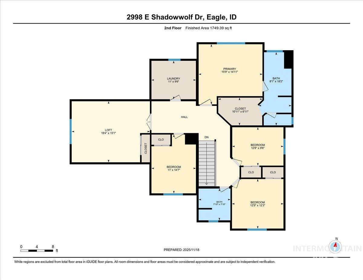 2998 E Shadowwolf Dr, Eagle, Idaho 83616, 5 Bedrooms, 2.5 Bathrooms, Residential For Sale, Price $799,900,MLS 98974047