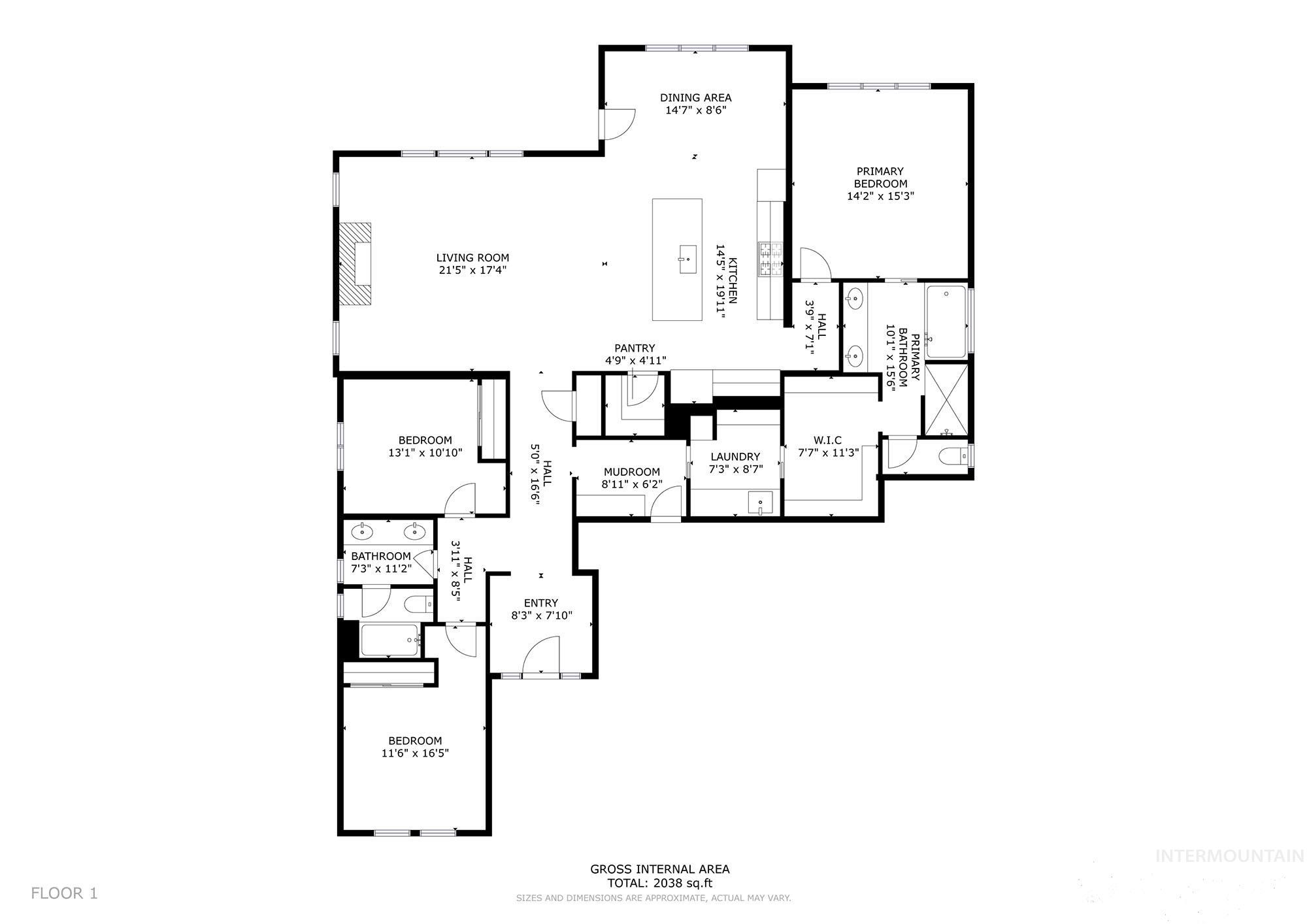 10426 Loneleaf, Nampa, Idaho 83687, 3 Bedrooms, 2 Bathrooms, Residential For Sale, Price $524,900,MLS 98974111