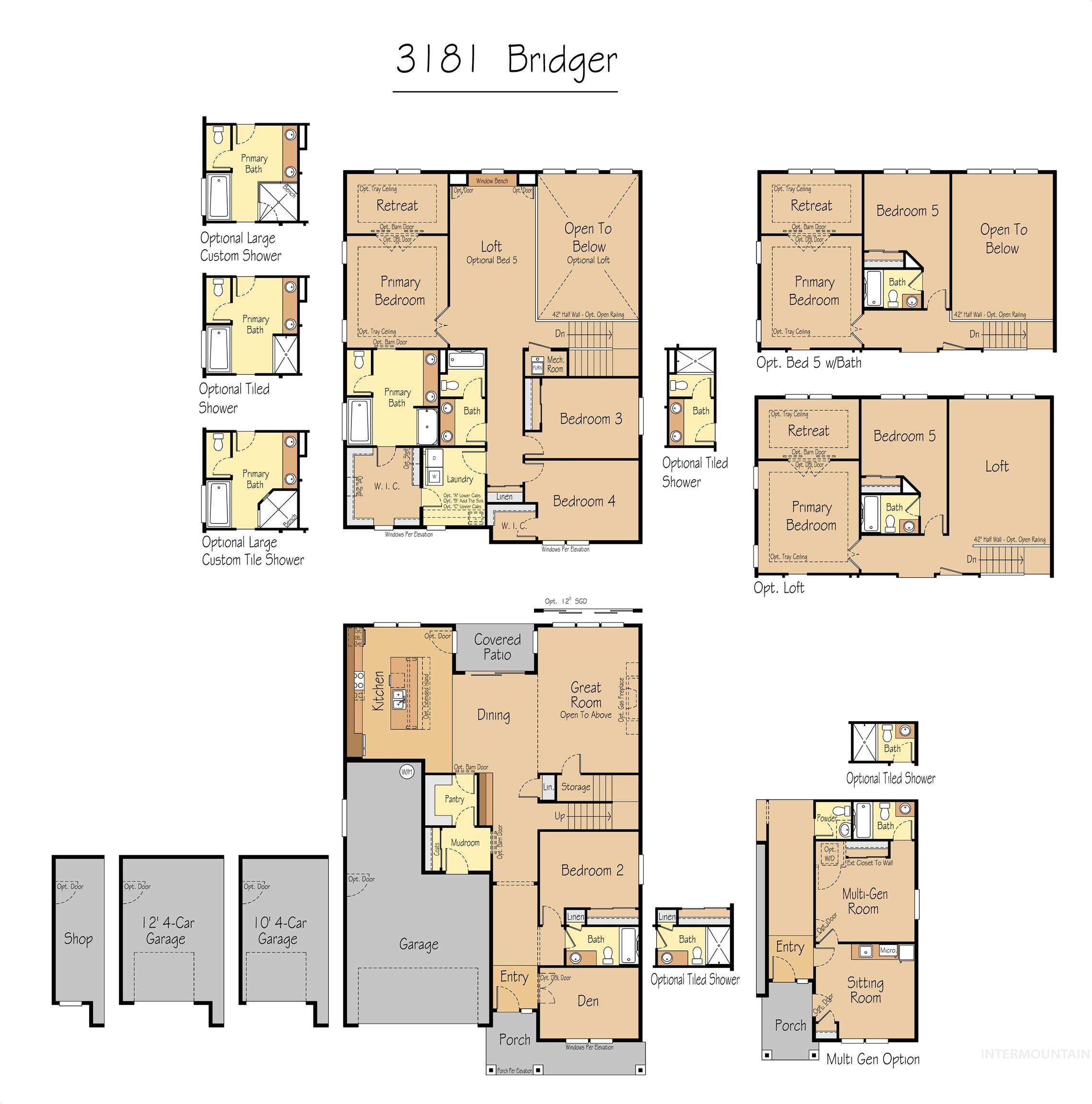 6920 N Spencer Way, Meridian, Idaho 83646, 5 Bedrooms, 4.5 Bathrooms, Residential For Sale, Price $999,900,MLS 98974155