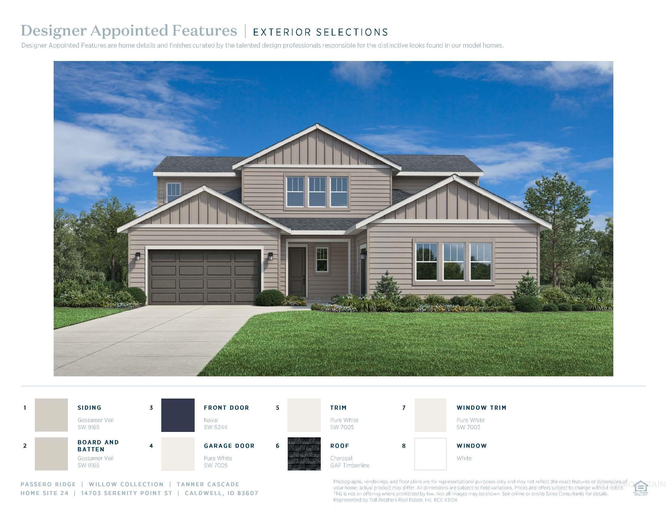 14703 Serenity Point St, Caldwell, Idaho 83607, 4 Bedrooms, 3.5 Bathrooms, Residential For Sale, Price $674,000,MLS 98974160