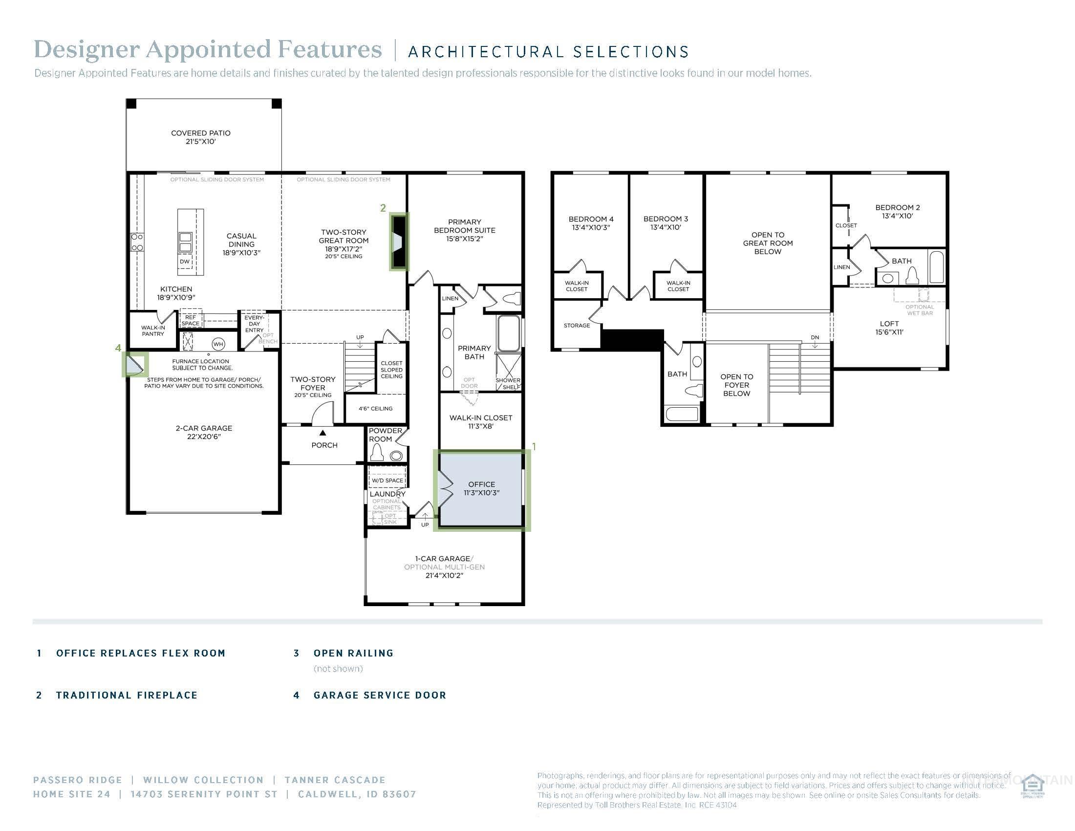 14703 Serenity Point St, Caldwell, Idaho 83607, 4 Bedrooms, 3.5 Bathrooms, Residential For Sale, Price $674,000,MLS 98974160