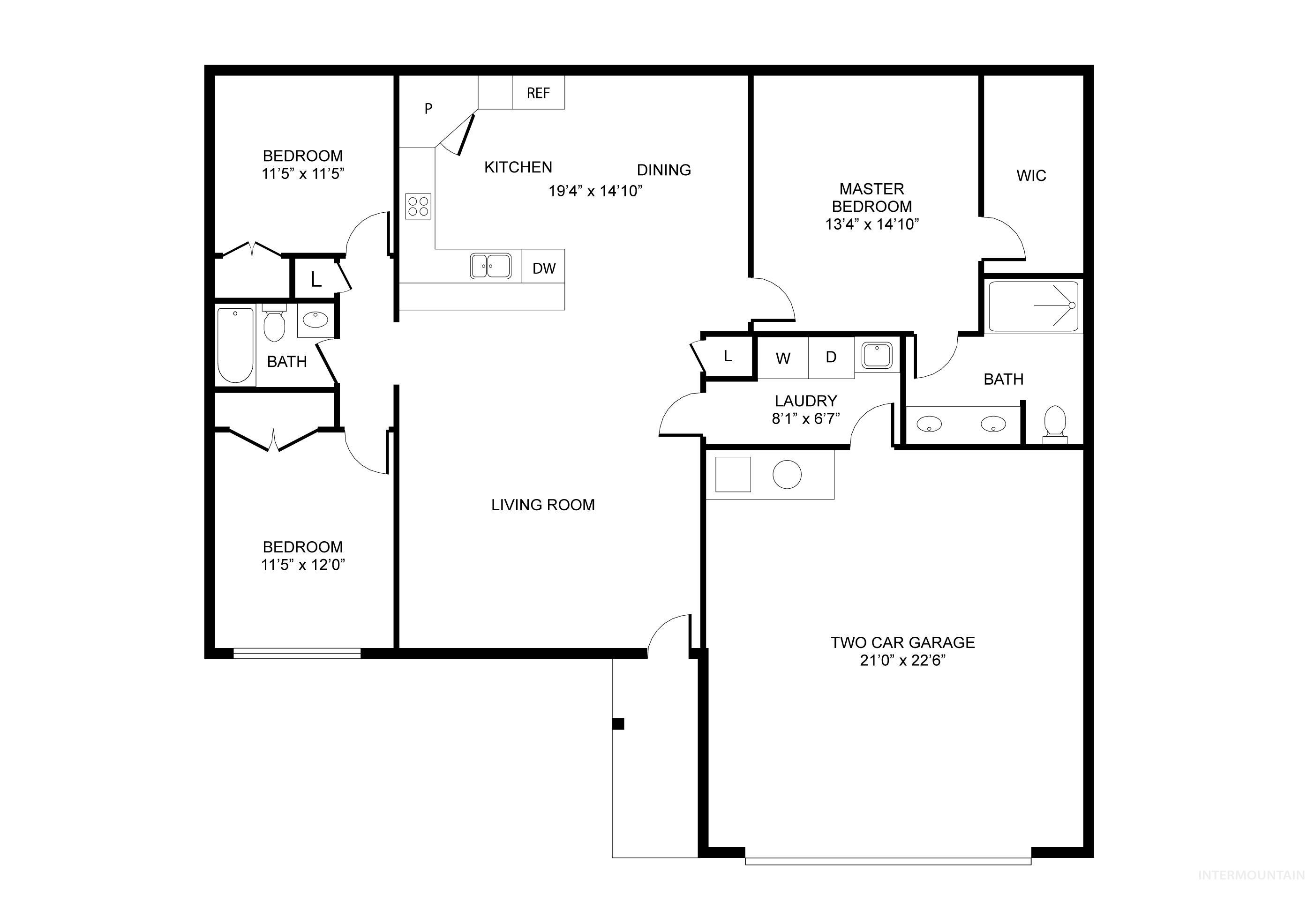2132 Justine ct., Fruitland, Idaho 83619, 3 Bedrooms, 2 Bathrooms, Residential For Sale, Price $425,000,MLS 98974242