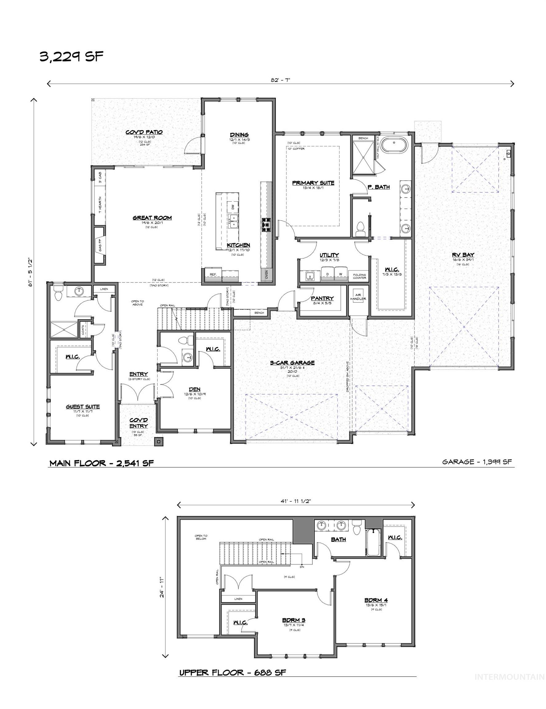 596 Watkins St, Middleton, Idaho 83644, 4 Bedrooms, 3.5 Bathrooms, Residential For Sale, Price $1,389,900, 98974272