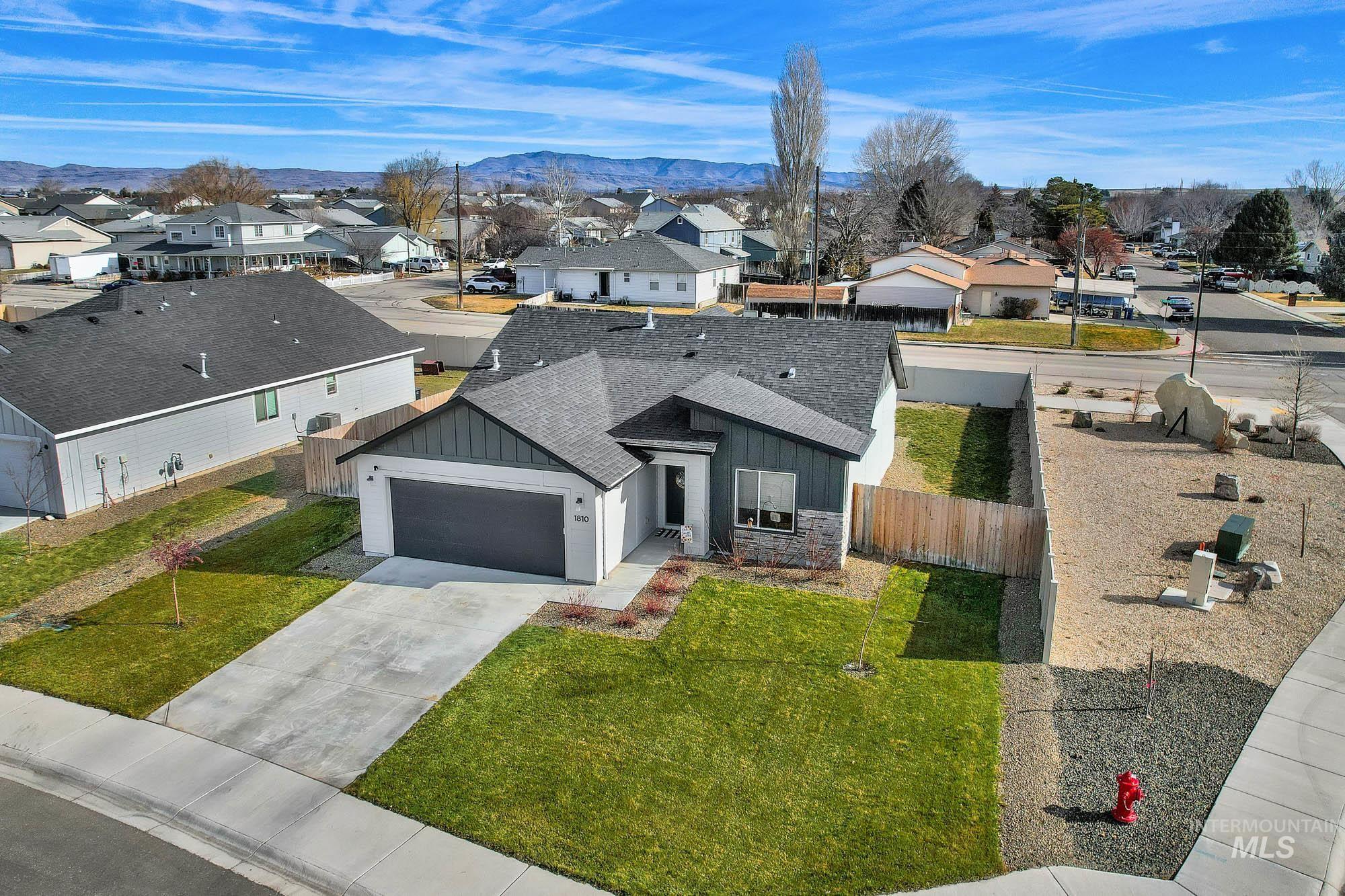 1810 N Thunderbolt St, Mountain Home, Idaho 83647, 3 Bedrooms, 2 Bathrooms, Residential For Sale, Price $355,000,MLS 98974281