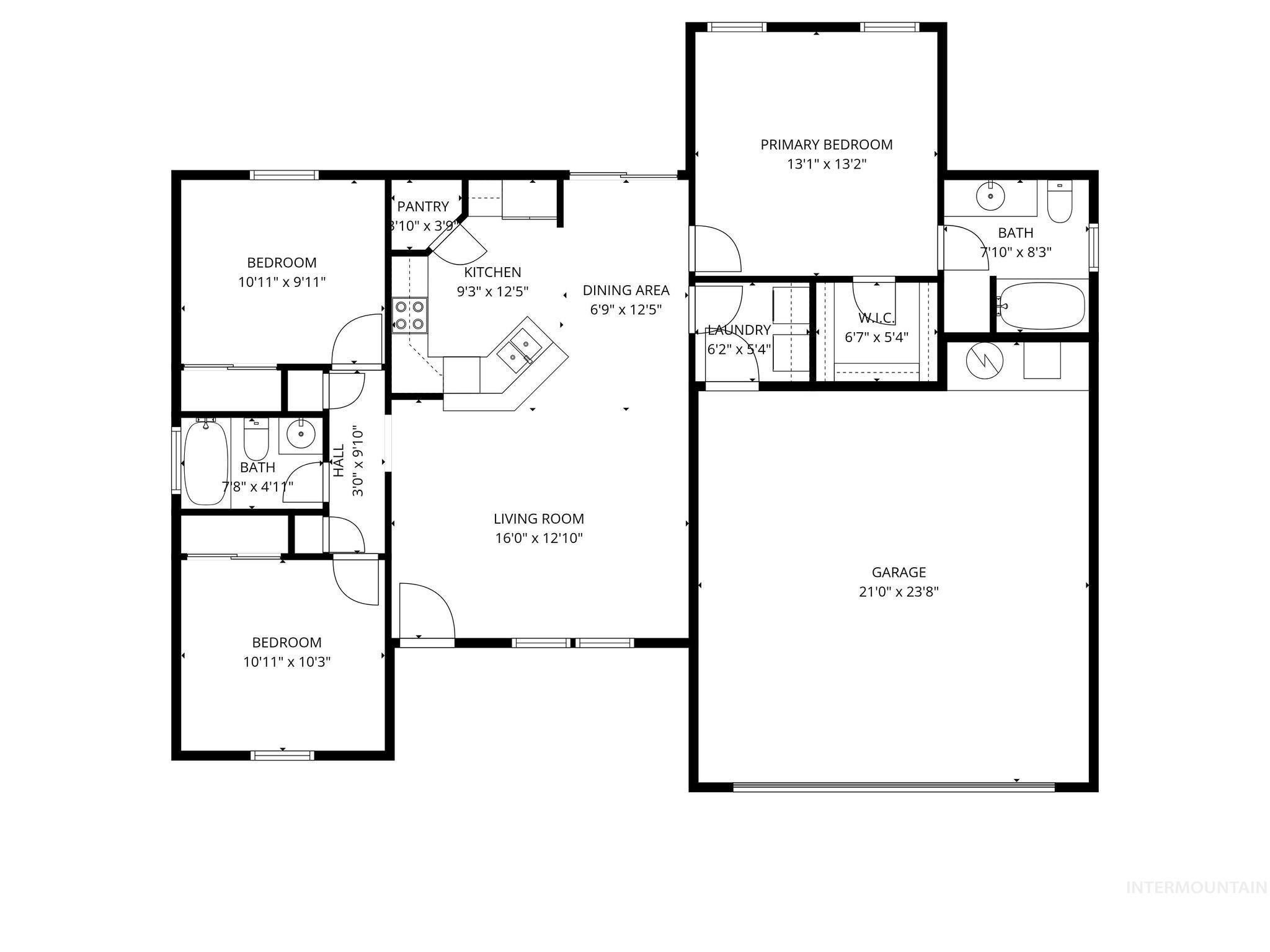 1547 Dana St, Twin Falls, Idaho 83301, 3 Bedrooms, 2 Bathrooms, Residential For Sale, Price $339,000,MLS 98974298