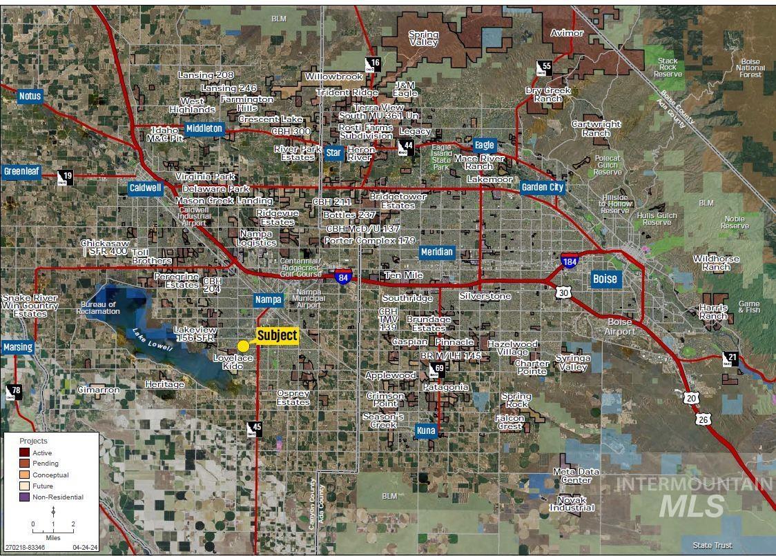 8094 W Maryland Ave, Nampa, Idaho 83686, Land For Sale, Price $1,200,000,MLS 98974342