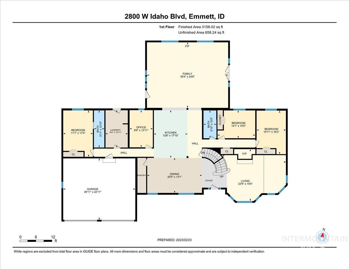 2800 W Idaho Blvd, Emmett, Idaho 83617, 5 Bedrooms, 4 Bathrooms, Residential For Sale, Price $1,800,000,MLS 98974362