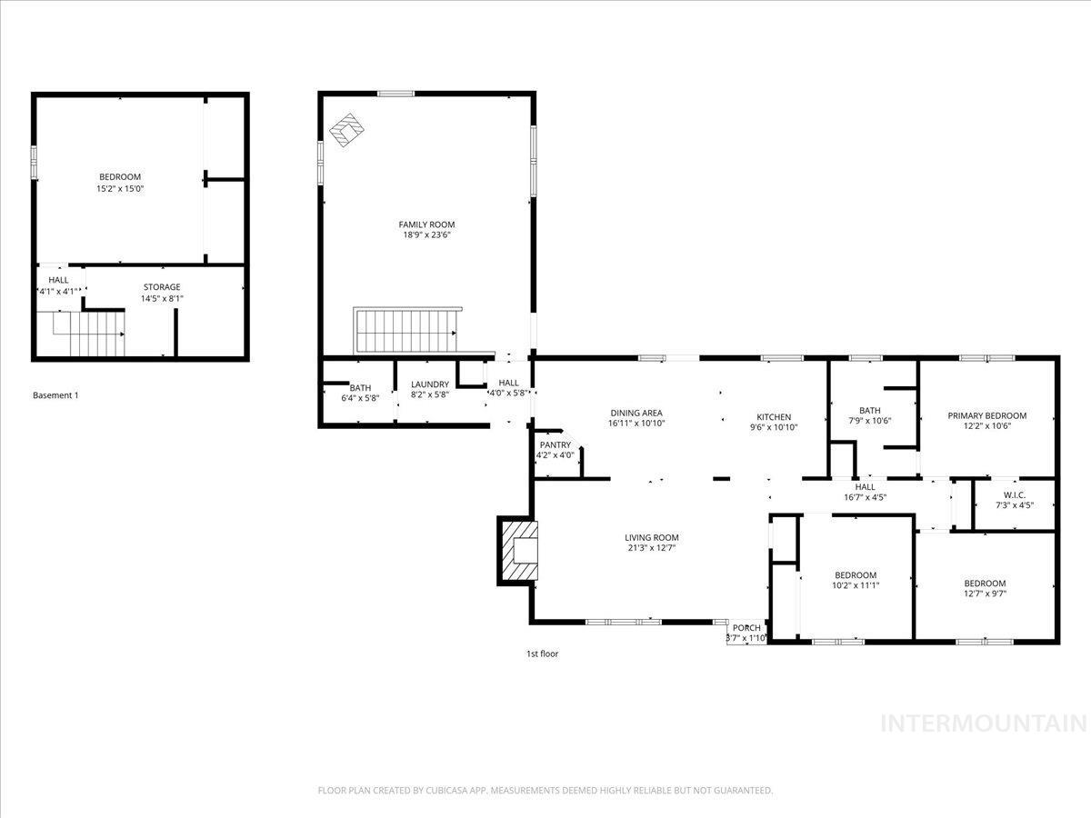 1204 Teton Ave, Caldwell, Idaho 83605, 3 Bedrooms, 2 Bathrooms, Residential For Sale, Price $438,000,MLS 98974392