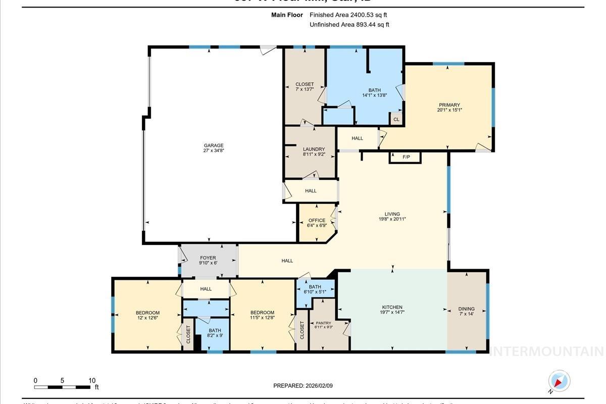 357 W. Flour Mill Ct., Middleton, Idaho 83644, 3 Bedrooms, 2.5 Bathrooms, Residential For Sale, Price $712,900,MLS 98974416