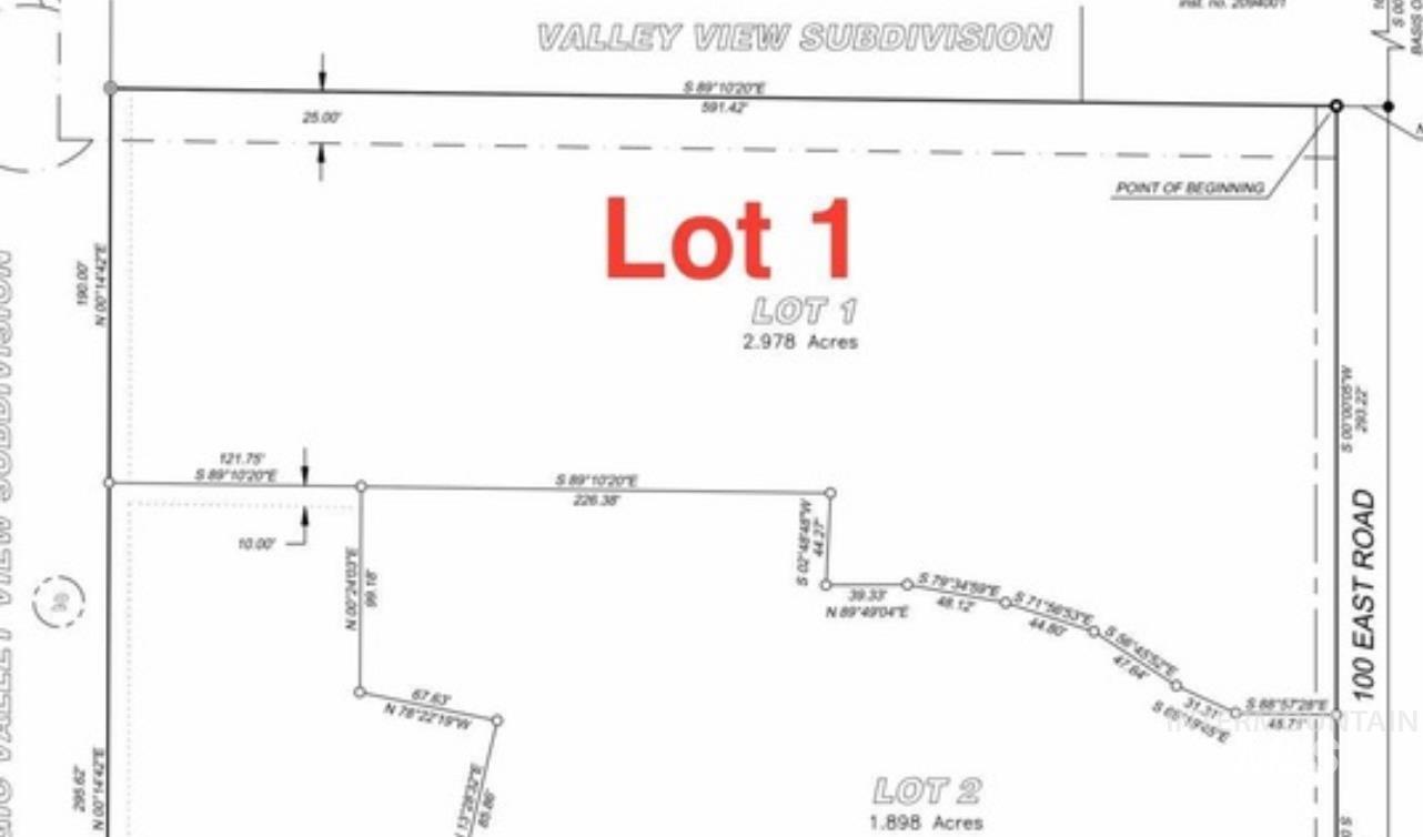 TBD Lot 1 Near 535 S 100 E, Jerome, Idaho 83338, Land For Sale, Price $220,772,MLS 98974426
