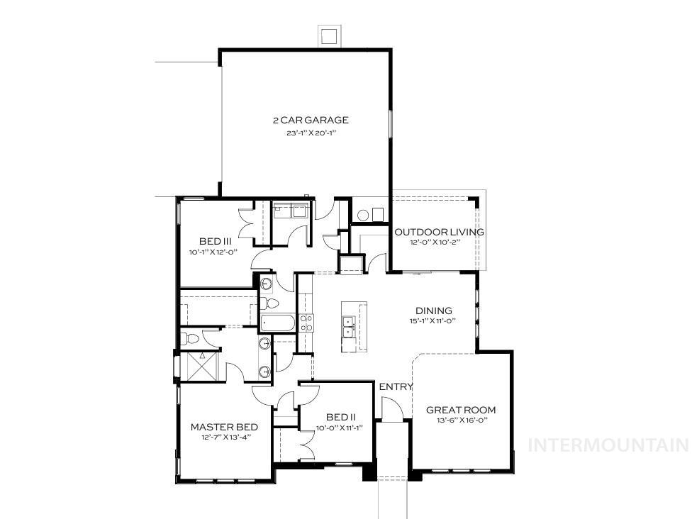 11186 S Corballis Ln., Kuna, Idaho 83634, 3 Bedrooms, 2 Bathrooms, Residential For Sale, Price $484,880,MLS 98974433