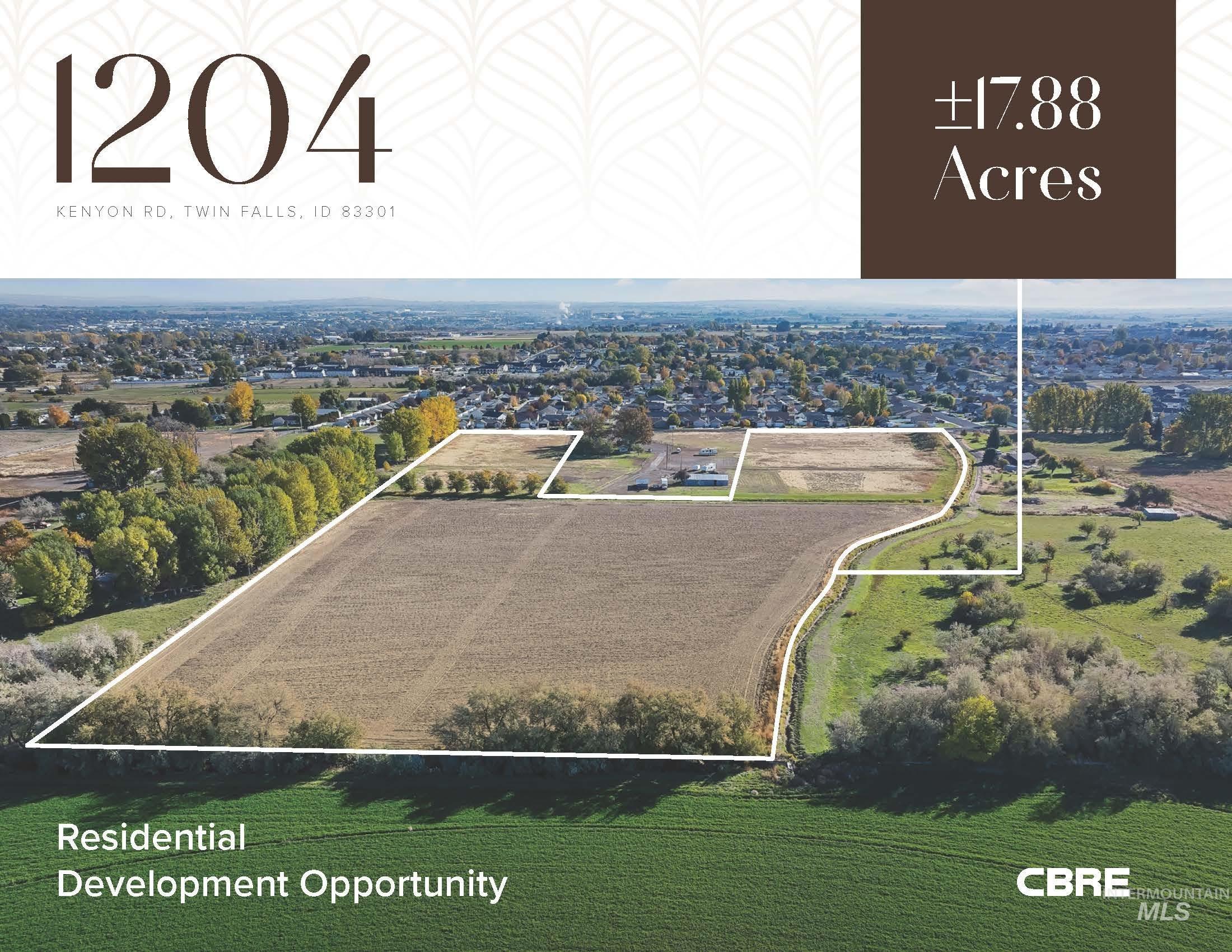 1204 Kenyon Road, Twin Falls, Idaho 83301, Land For Sale, Price $2,000,000,MLS 98974459