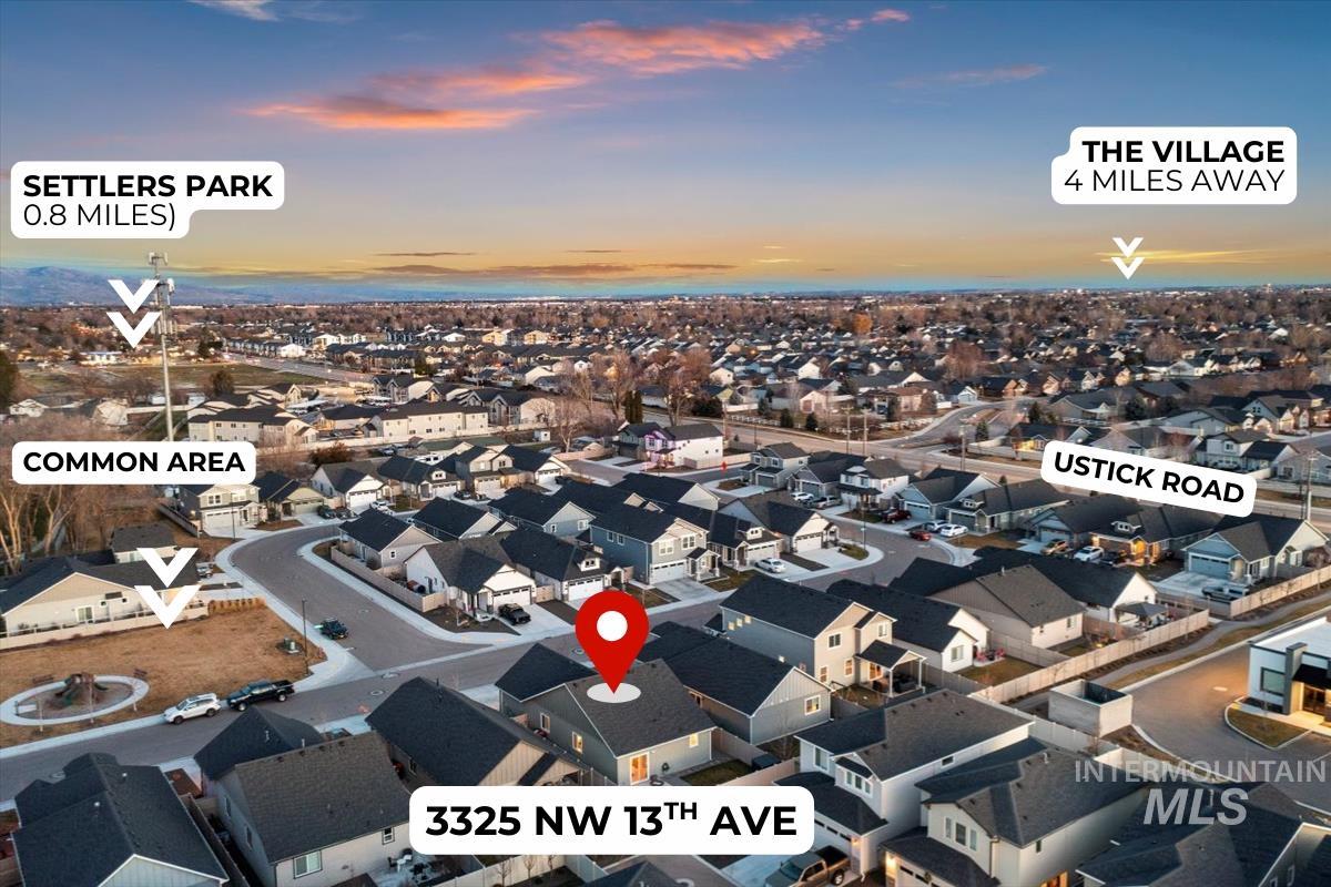 3325 NW 13th Ave, Meridian, Idaho 83646, 3 Bedrooms, 2 Bathrooms, Residential For Sale, Price $430,000, 98974581
