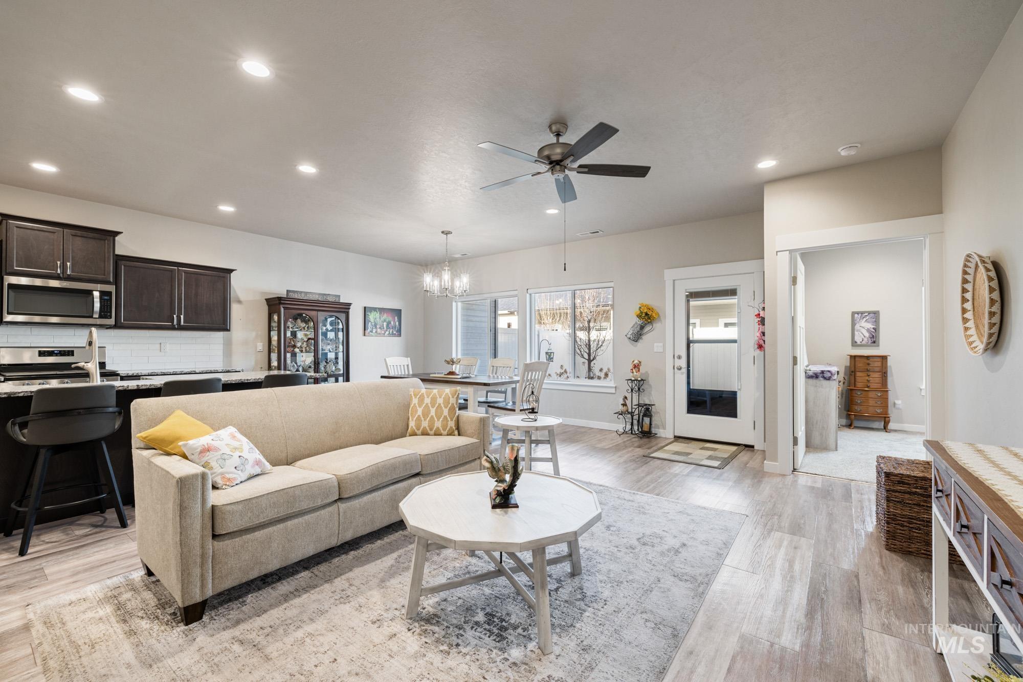 4871 N White Cap Lane, Meridian, Idaho 83646, 3 Bedrooms, 2 Bathrooms, Residential For Sale, Price $424,900,MLS 98974674