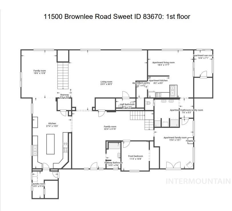 11500 Brownlee Road, Sweet, Idaho 83670, 5 Bedrooms, 4 Bathrooms, Residential For Sale, Price $1,250,000,MLS 98974691
