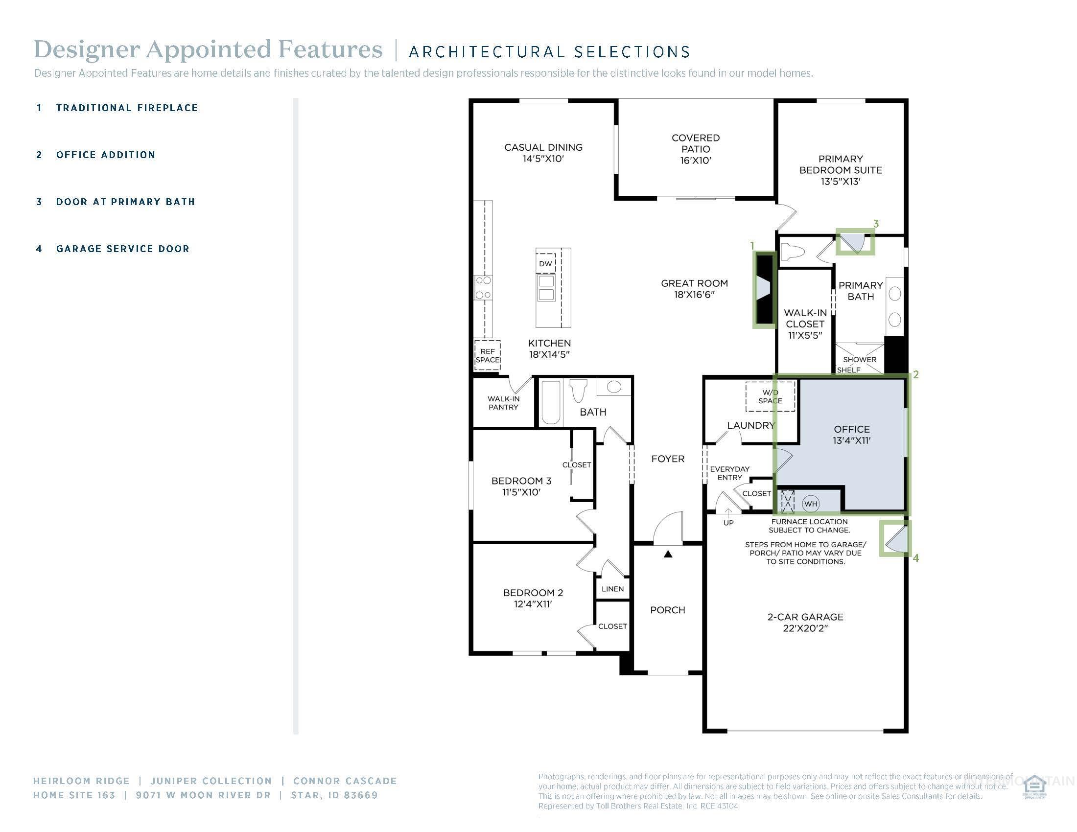 9071 W Moon River Dr, Star, Idaho 83669, 3 Bedrooms, 2 Bathrooms, Residential For Sale, Price $545,000,MLS 98974849