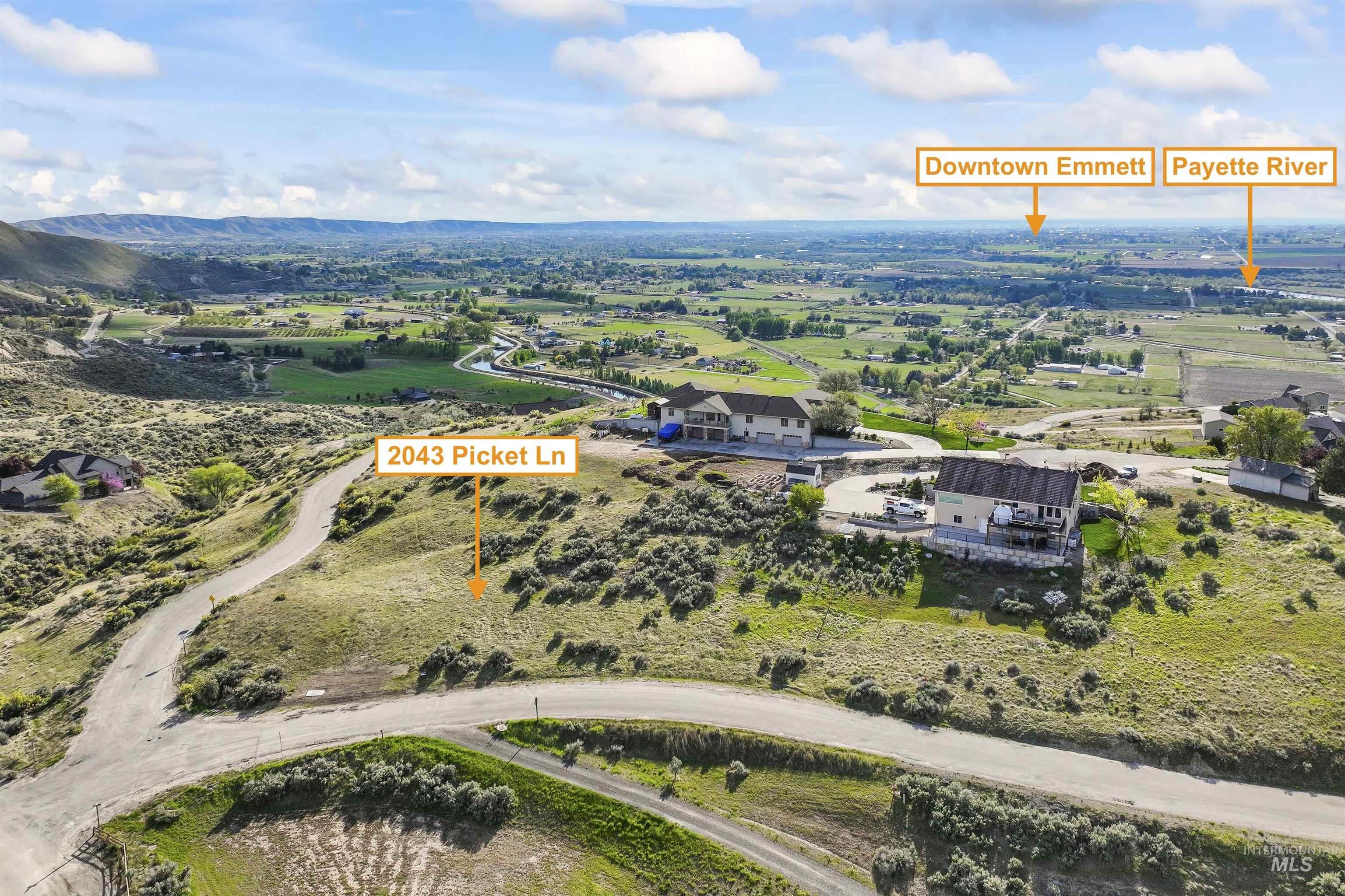 2043 Picket Ln., Emmett, Idaho 83617, Land For Sale, Price $169,900,MLS 98974903