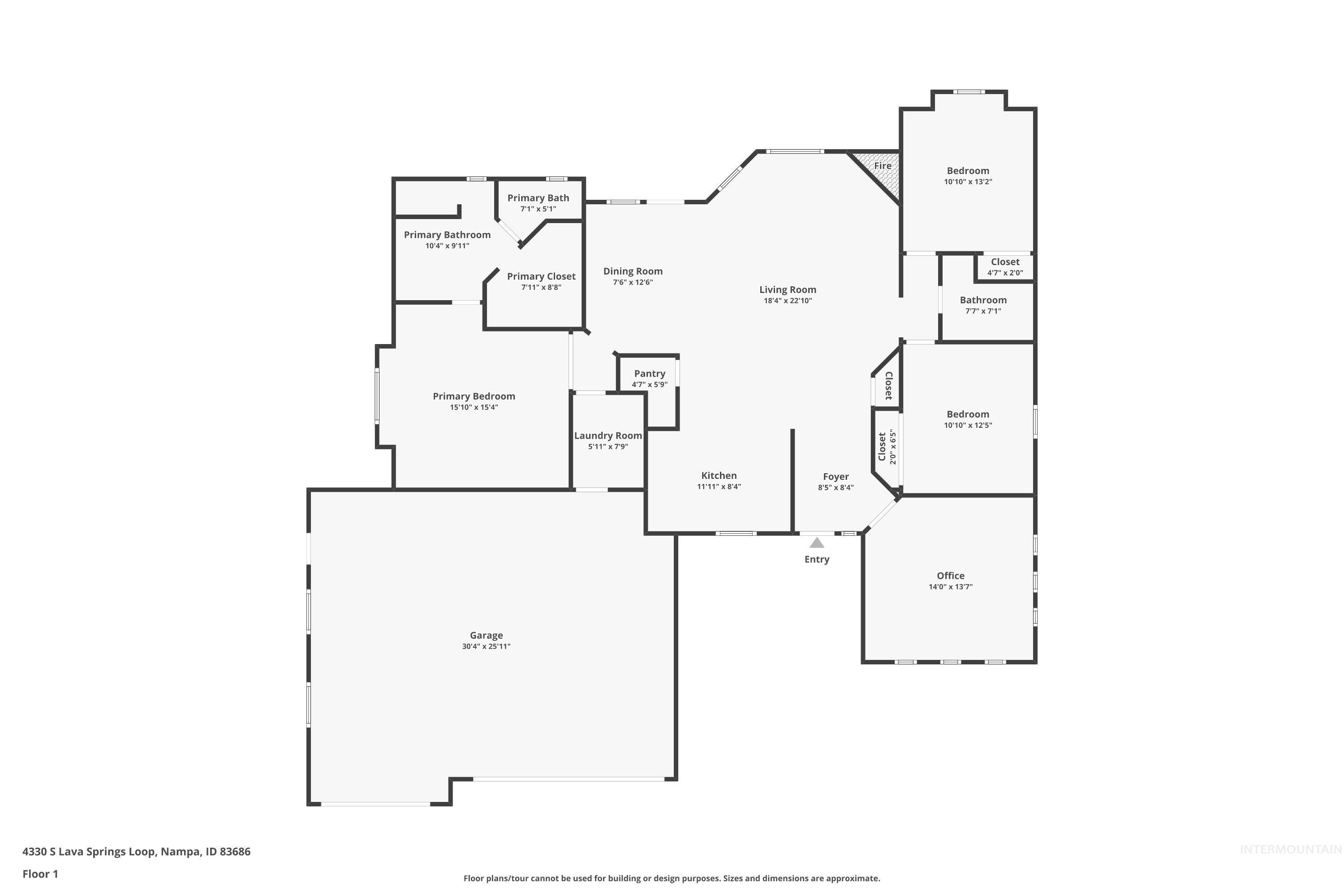 4330 S Lava Springs Lp, Nampa, Idaho 83686, 3 Bedrooms, 2 Bathrooms, Residential For Sale, Price $515,000,MLS 98974954
