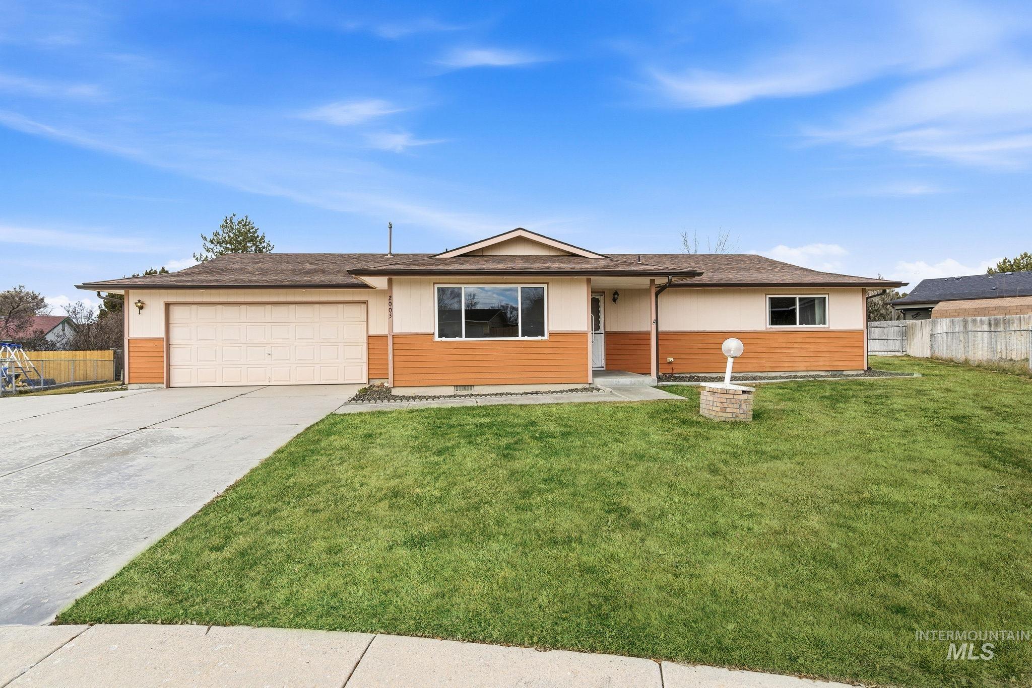 2005 Ram Court, Nampa, Idaho 83651, 3 Bedrooms, 2 Bathrooms, Residential For Sale, Price $365,000, 98975038