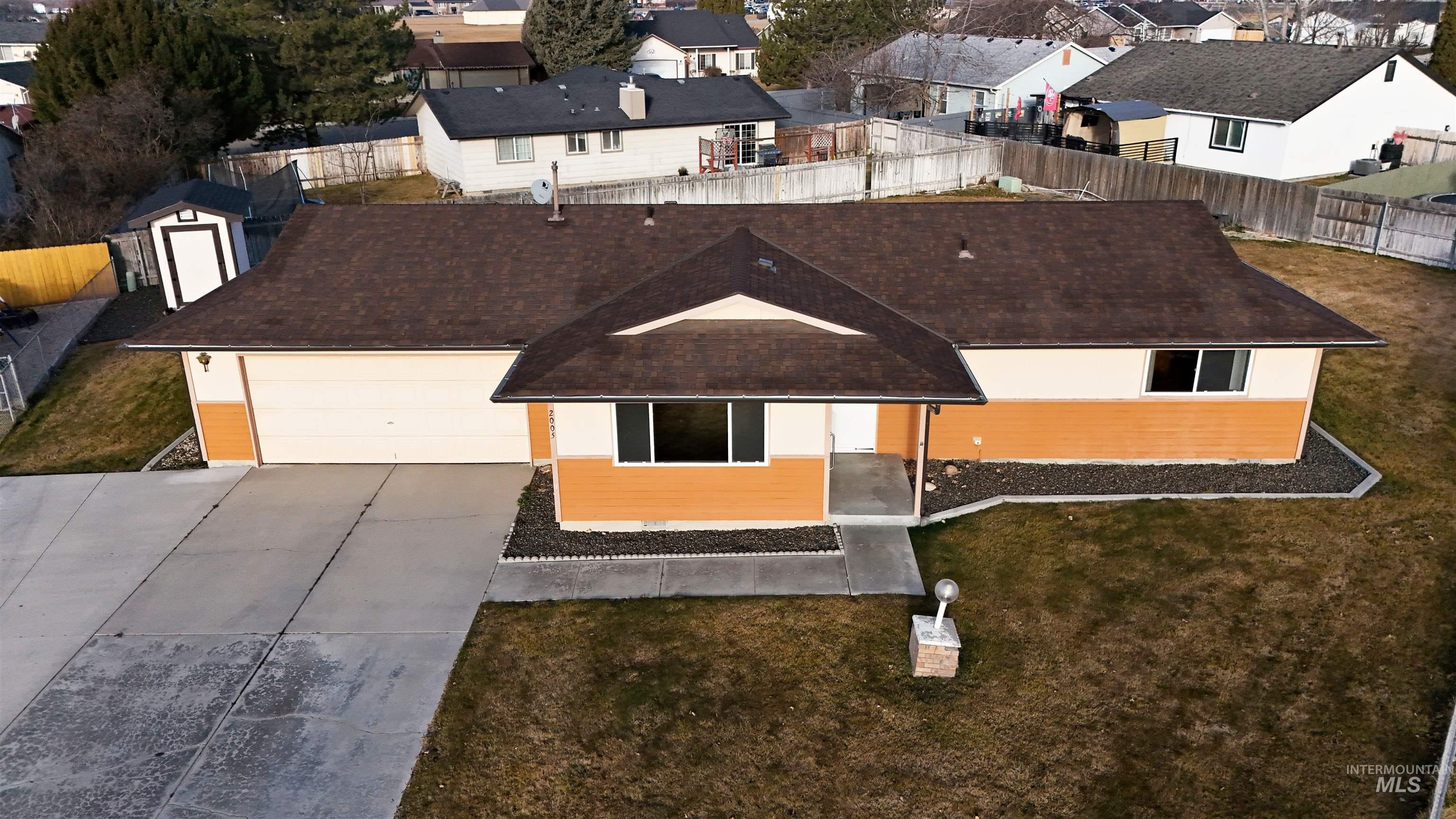 2005 Ram Court, Nampa, Idaho 83651, 3 Bedrooms, 2 Bathrooms, Residential For Sale, Price $365,000, 98975038