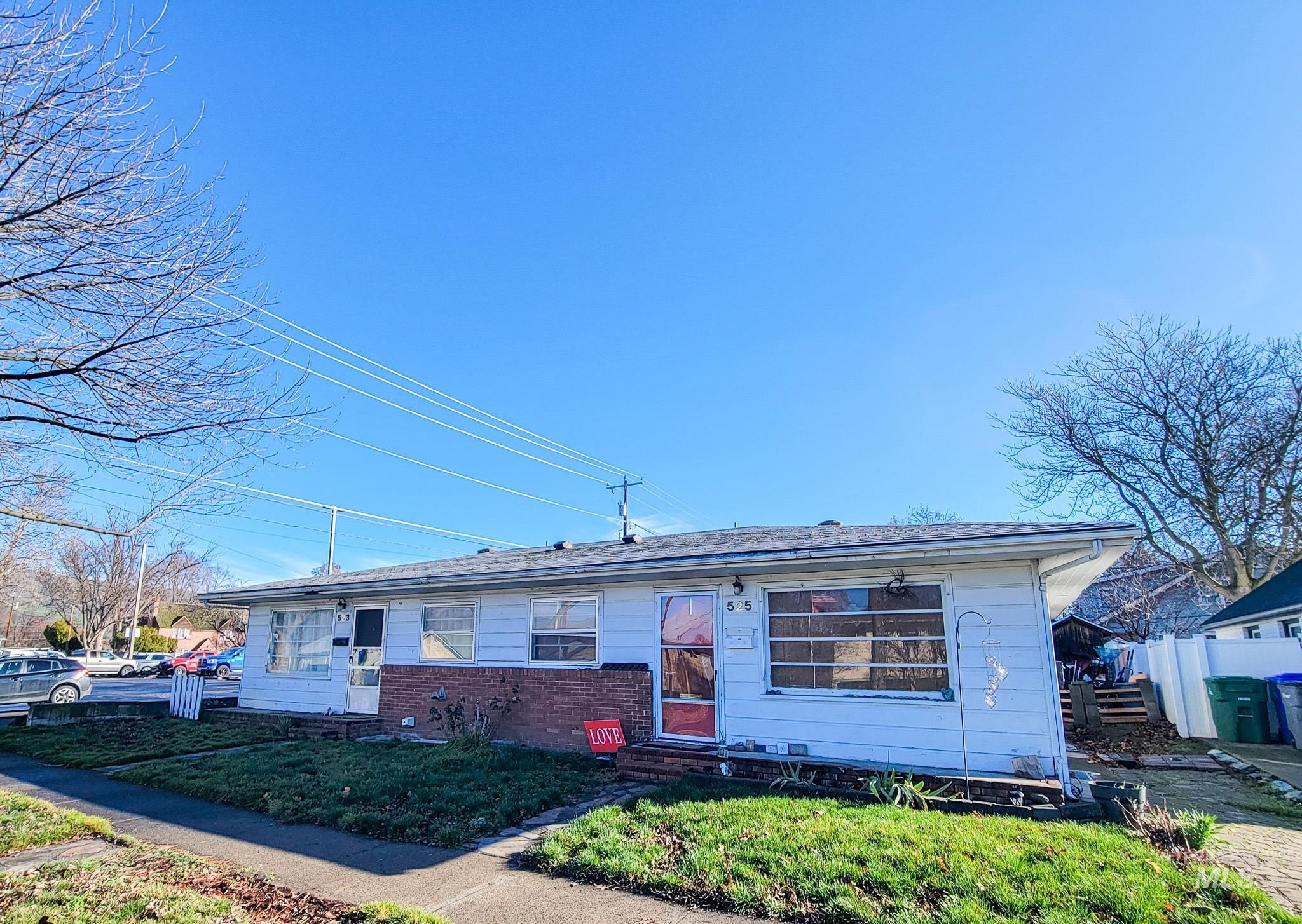 525 5th Street, Lewiston, Idaho 83501, 1 Bedroom, 1 Bathroom, Residential Income For Sale, Price $229,900,MLS 98975046