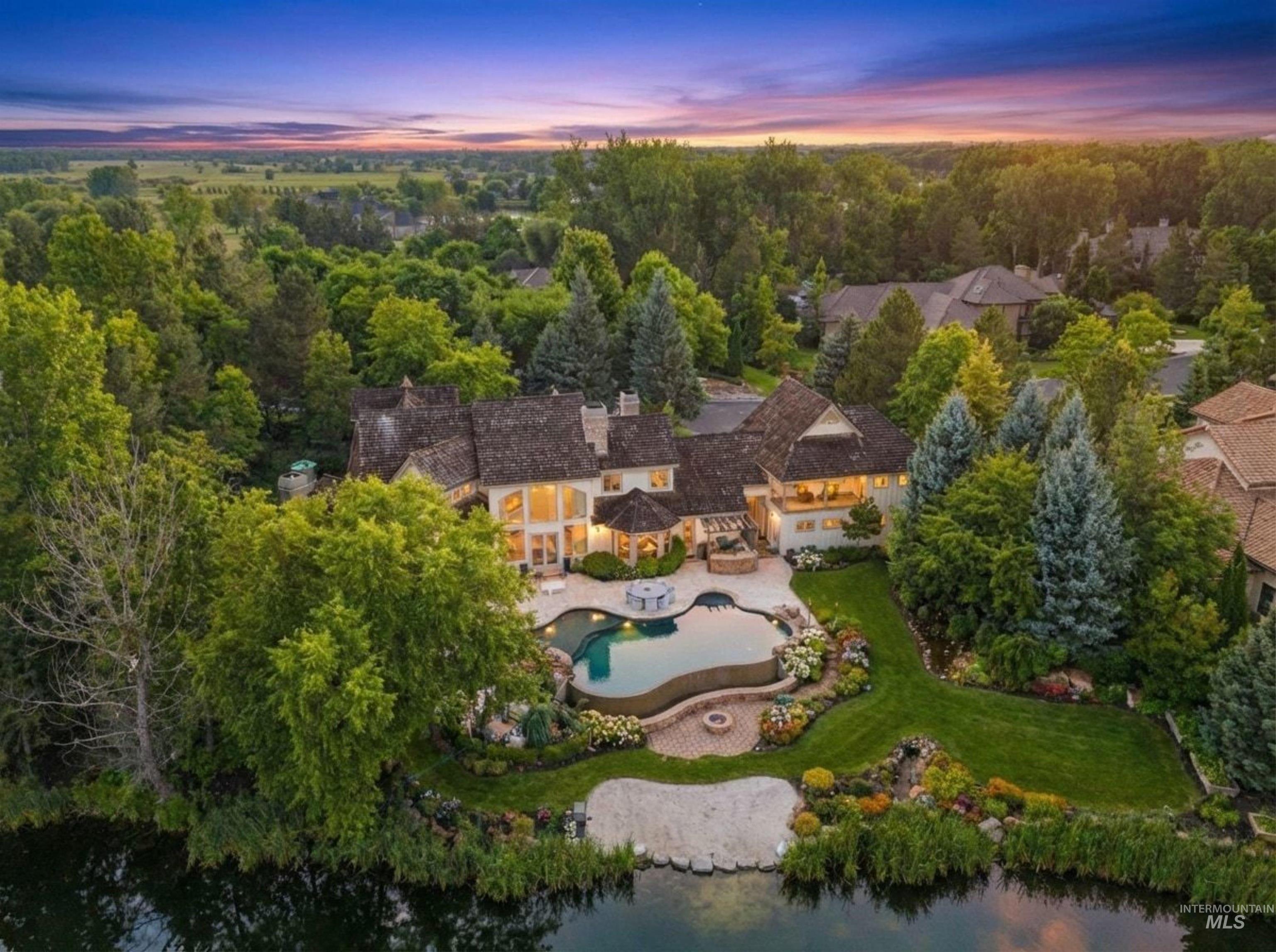 1122 W Two Rivers Lane, Eagle, Idaho 83616, 5 Bedrooms, 7 Bathrooms, Residential For Sale, Price $4,600,000,MLS 98975107