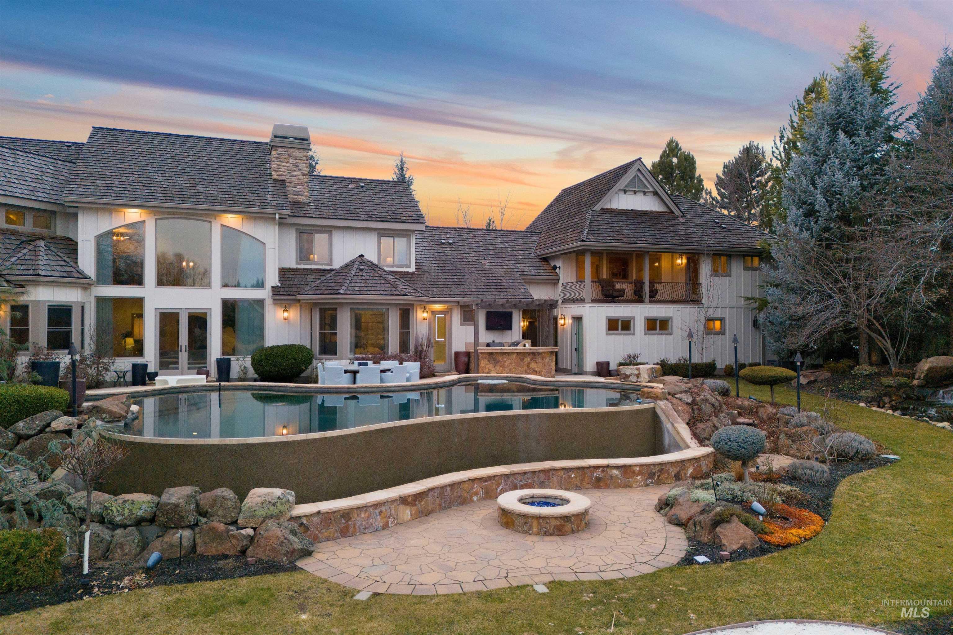 1122 W Two Rivers Lane, Eagle, Idaho 83616, 5 Bedrooms, 7 Bathrooms, Residential For Sale, Price $4,600,000,MLS 98975107