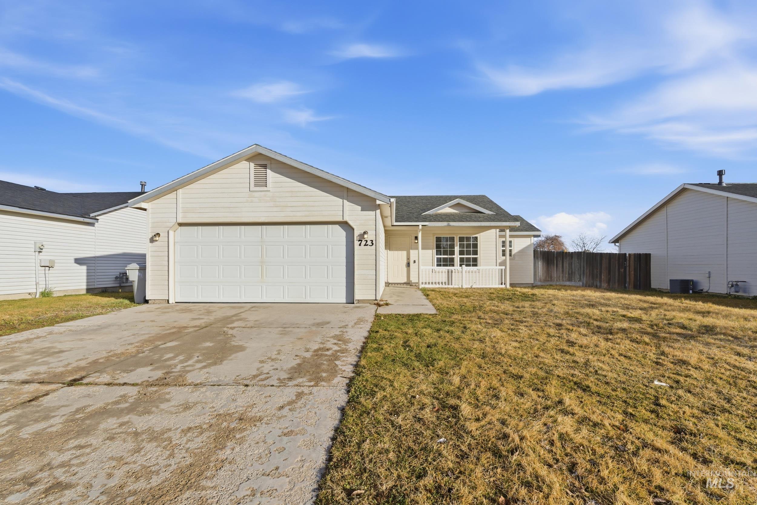 723 Trailside Dr., Caldwell, Idaho 83607-1503, 3 Bedrooms, 2 Bathrooms, Residential For Sale, Price $339,900,MLS 98975123