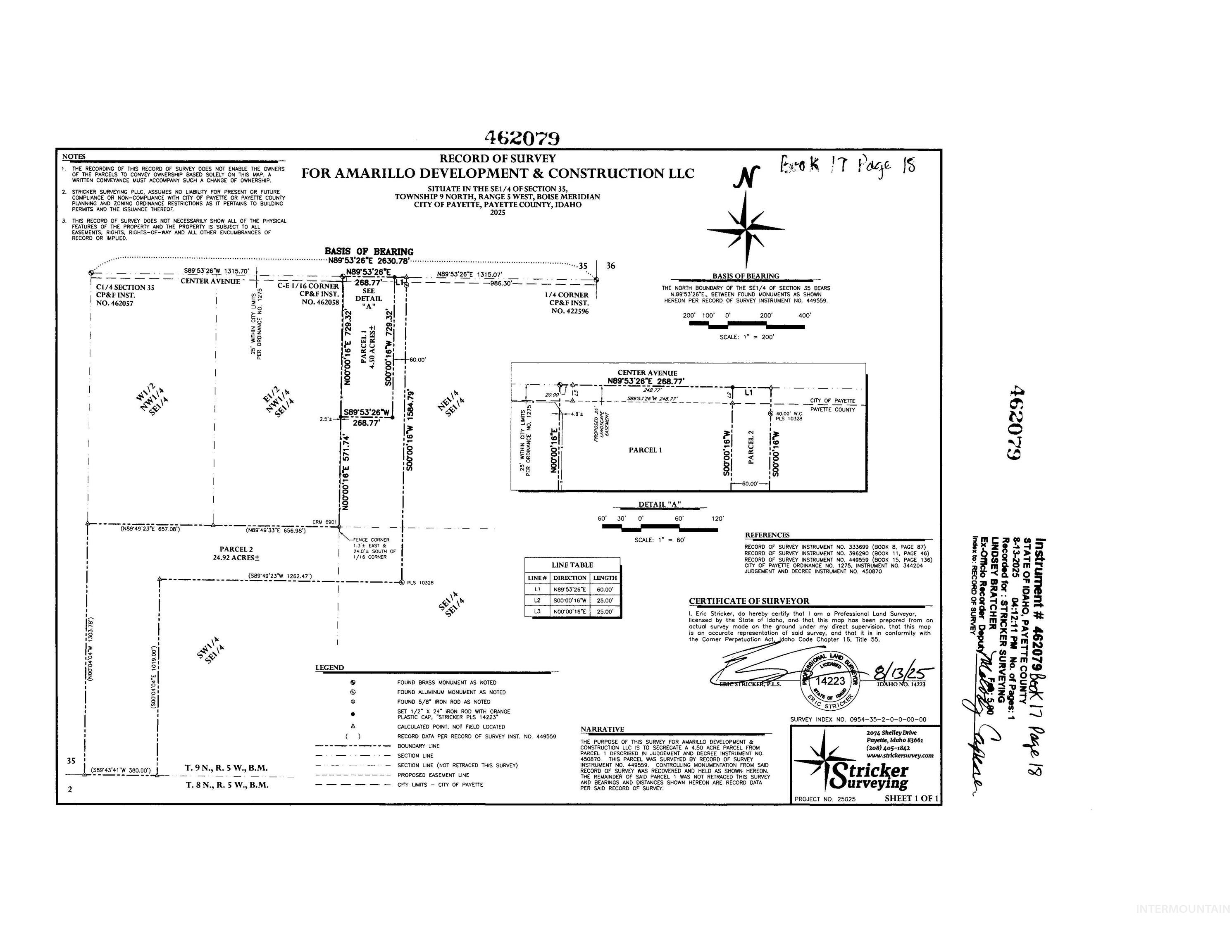 TBD Center Avenue, Payette, Idaho 83661, Land For Sale, Price $680,000, 98975142