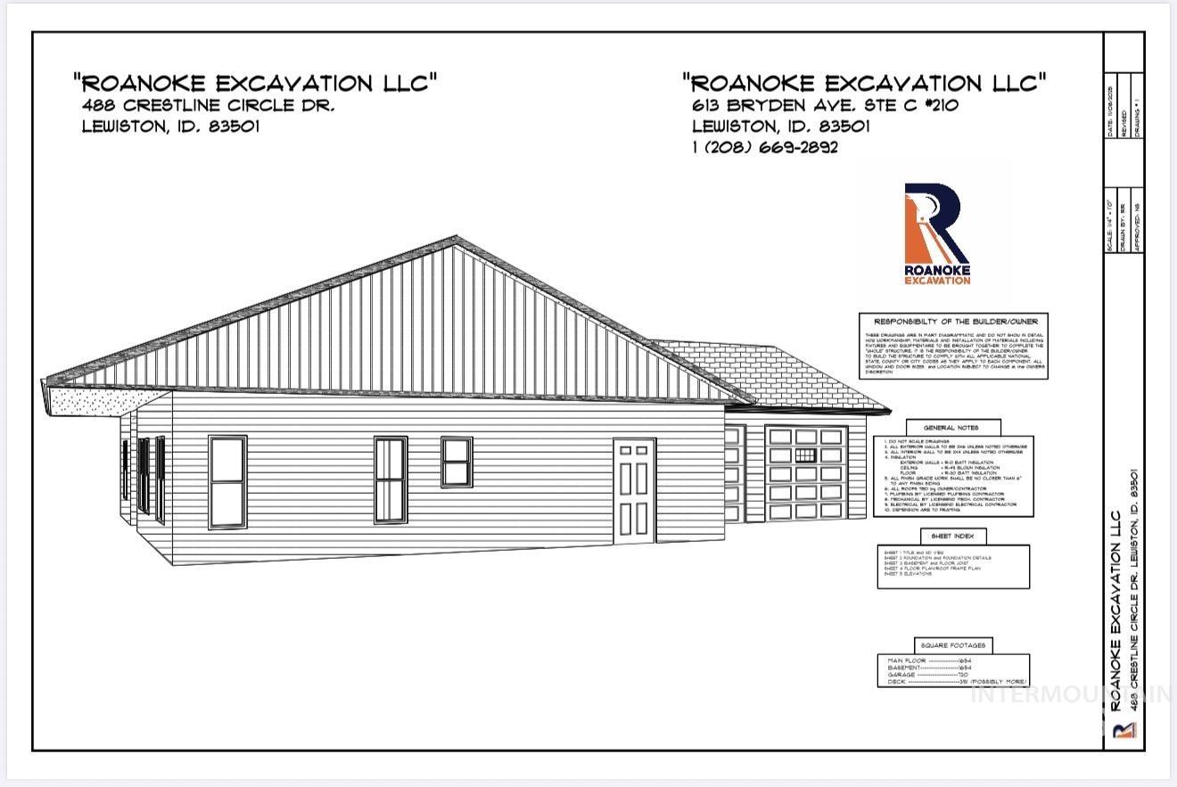 488 Crestline Circle Dr., Lewiston, Idaho 83501, 6 Bedrooms, 3 Bathrooms, Residential For Sale, Price $795,000,MLS 98975237