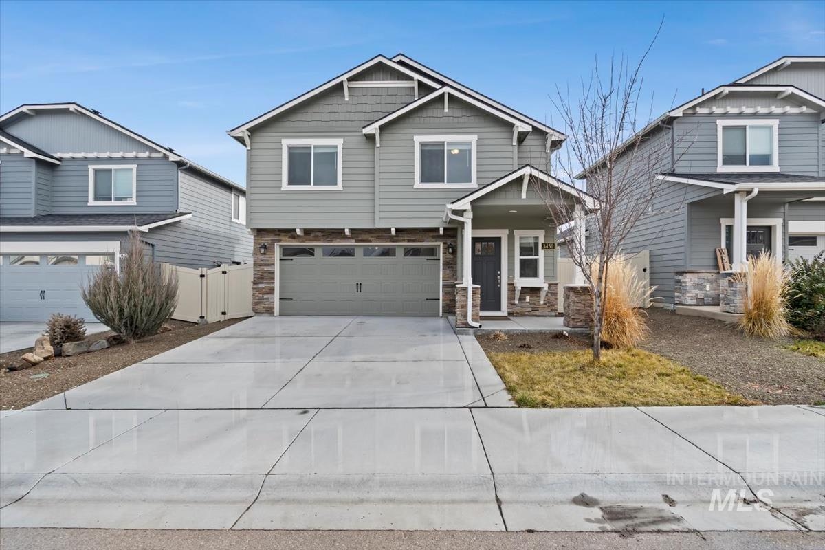 3450 S Cabin Creek Way, Meridian, Idaho 83642, 3 Bedrooms, 2.5 Bathrooms, Residential For Sale, Price $404,900, 98975284