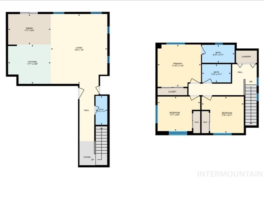 3450 S Cabin Creek Way, Meridian, Idaho 83642, 3 Bedrooms, 2.5 Bathrooms, Residential For Sale, Price $404,900, 98975284