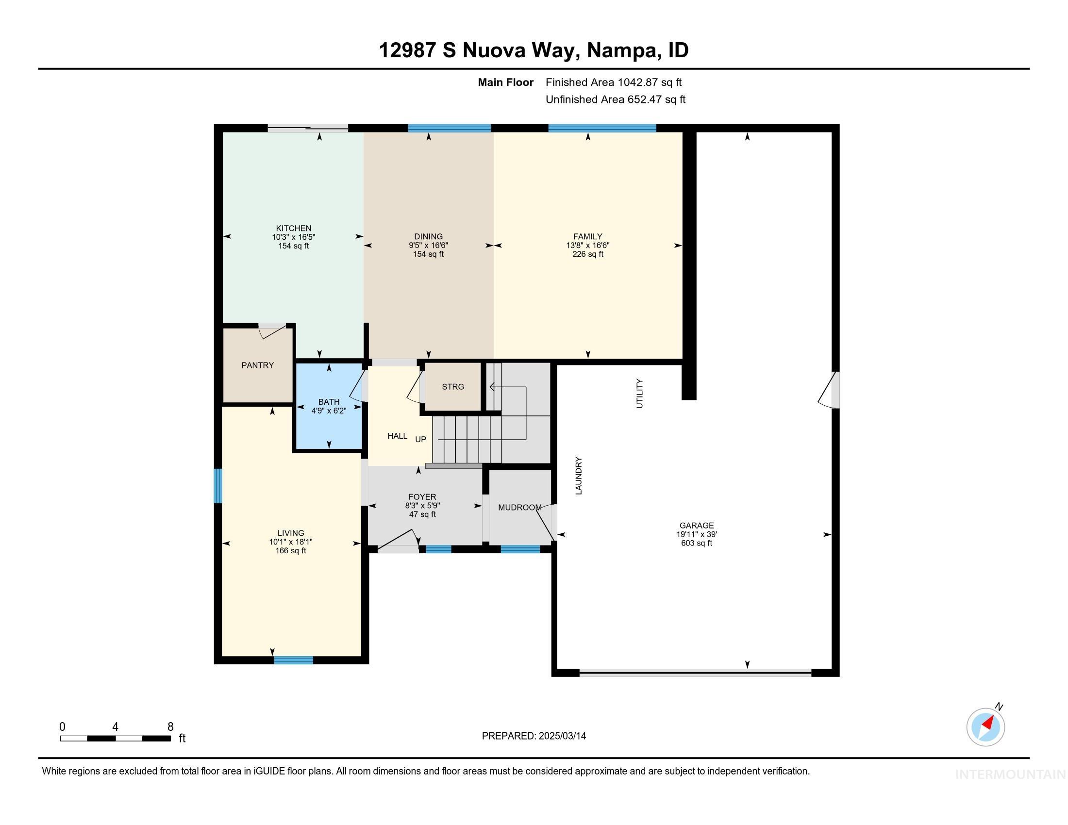 12987 S Nuova Way, Nampa, Idaho 83686, 3 Bedrooms, 2.5 Bathrooms, Residential For Sale, Price $499,000, 98975335