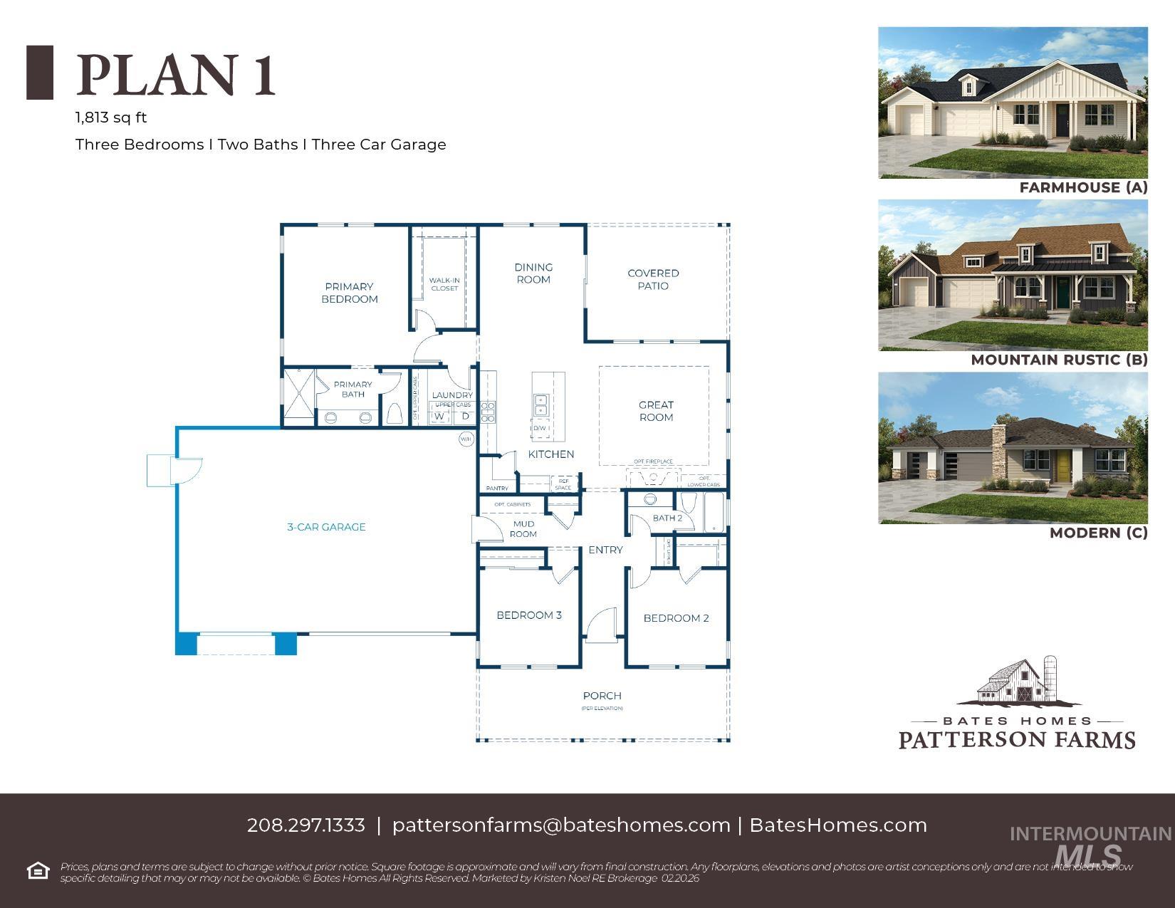 336 Maxine Lane West, Kimberly, Idaho 83341, 3 Bedrooms, 2 Bathrooms, Residential For Sale, Price $536,400, 98975363
