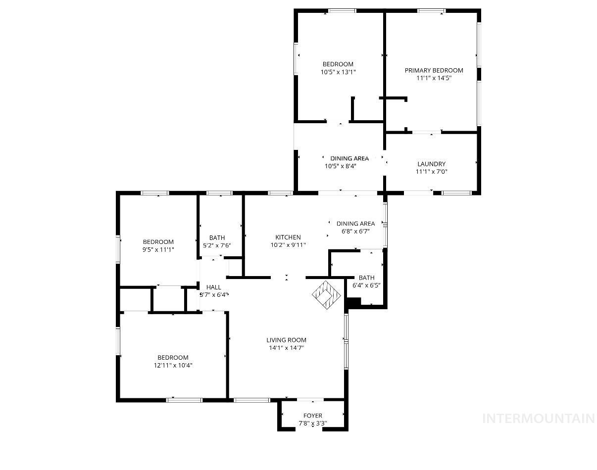 615 S B St, Grangeville, Idaho 83530, 4 Bedrooms, 2 Bathrooms, Residential For Sale, Price $335,000, 98975388