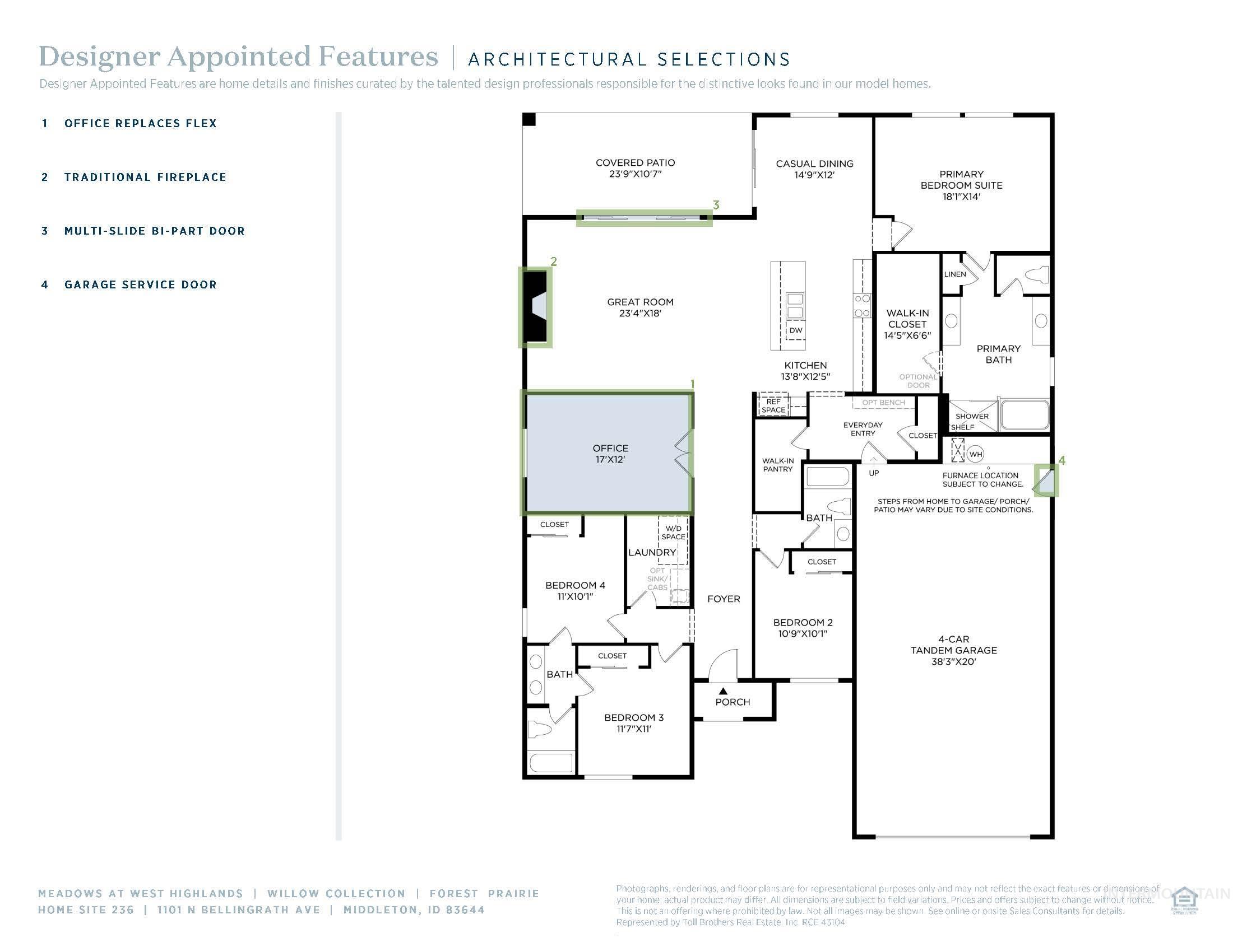 1101 N Bellingrath Ave, Middleton, Idaho 83644, 4 Bedrooms, 3 Bathrooms, Residential For Sale, Price $639,000,MLS 98975572