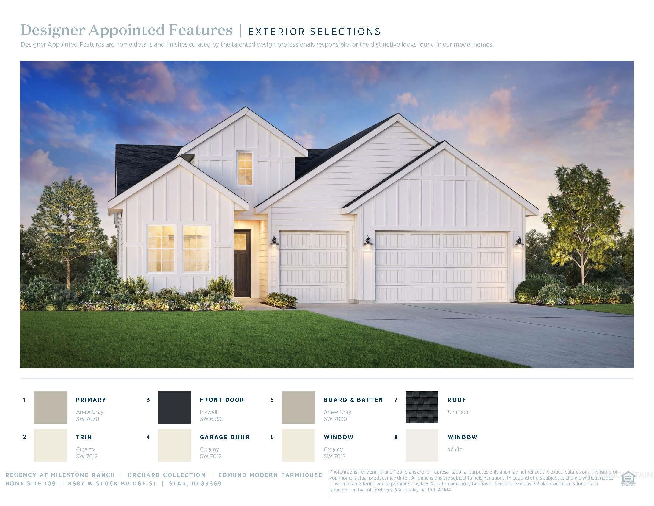 8687 W Stock Bridge St, Star, Idaho 83669, 2 Bedrooms, 2.5 Bathrooms, Residential For Sale, Price $669,000, 98975583