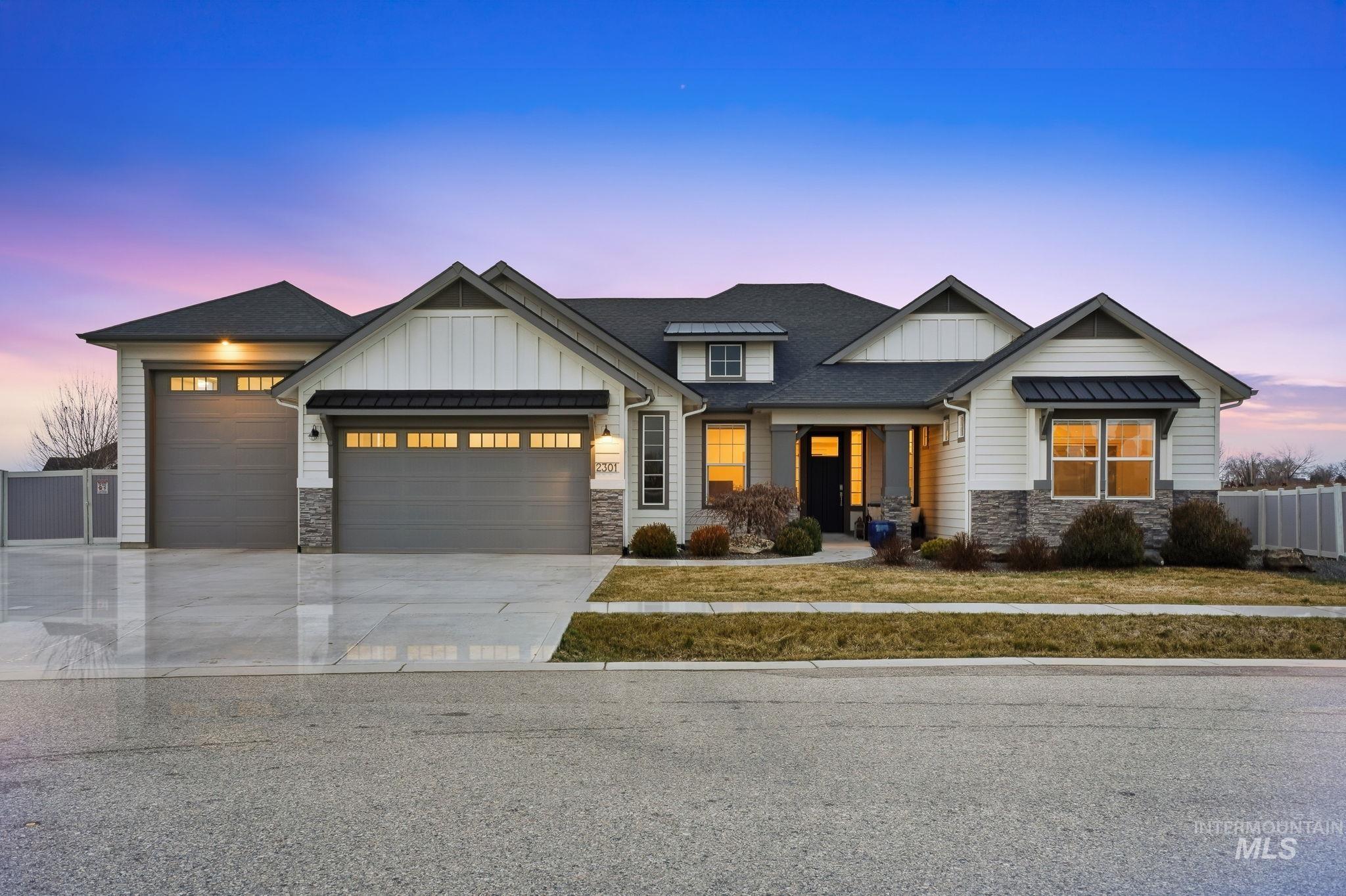 2301 Nordic Ave., Middleton, Idaho 83644, 3 Bedrooms, 2.5 Bathrooms, Residential For Sale, Price $940,000,MLS 98975686