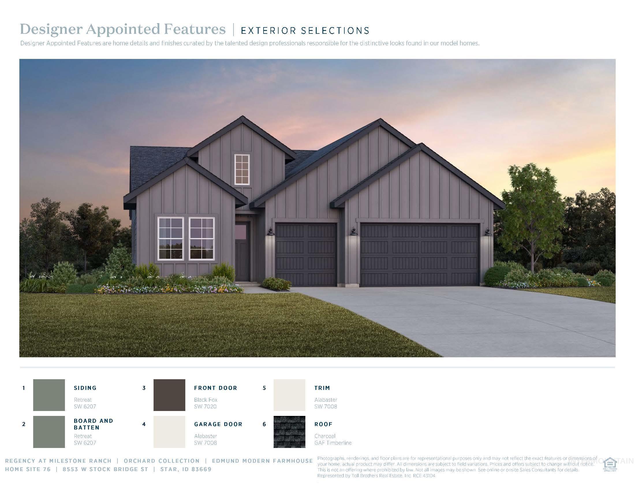 8553 W Stock Bridge St, Star, Idaho 83669, 2 Bedrooms, 2.5 Bathrooms, Residential For Sale, Price $689,000,MLS 98975699