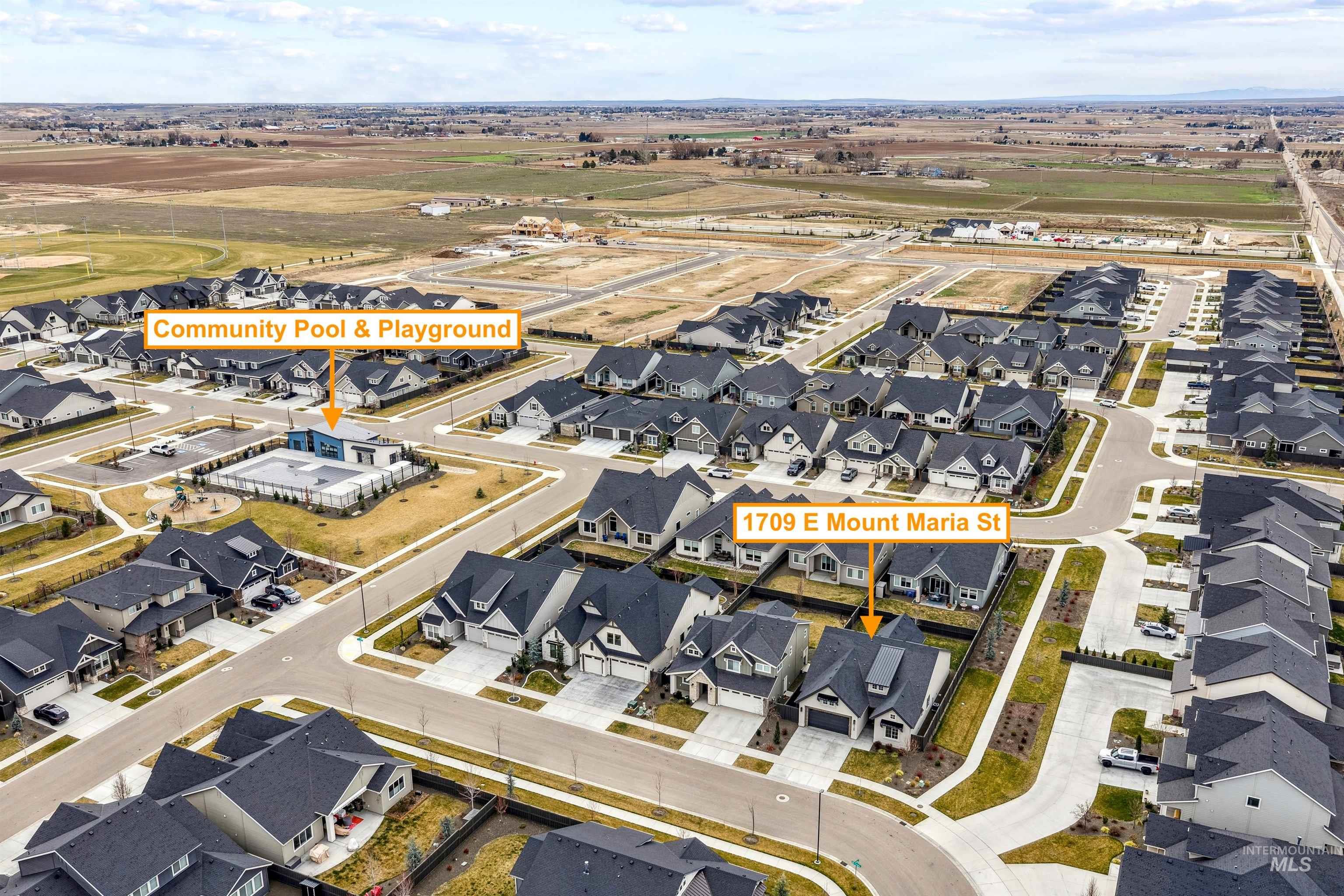 1709 E Mount Maria Street, Meridian, Idaho 83642, 3 Bedrooms, 2.5 Bathrooms, Residential For Sale, Price $599,999, 98975852