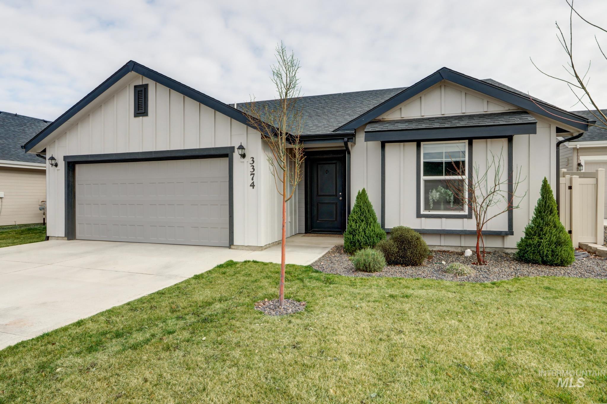 3374 S Rosa Parks Way, Nampa, Idaho 83686, 3 Bedrooms, 2 Bathrooms, Residential For Sale, Price $415,000, 98976020
