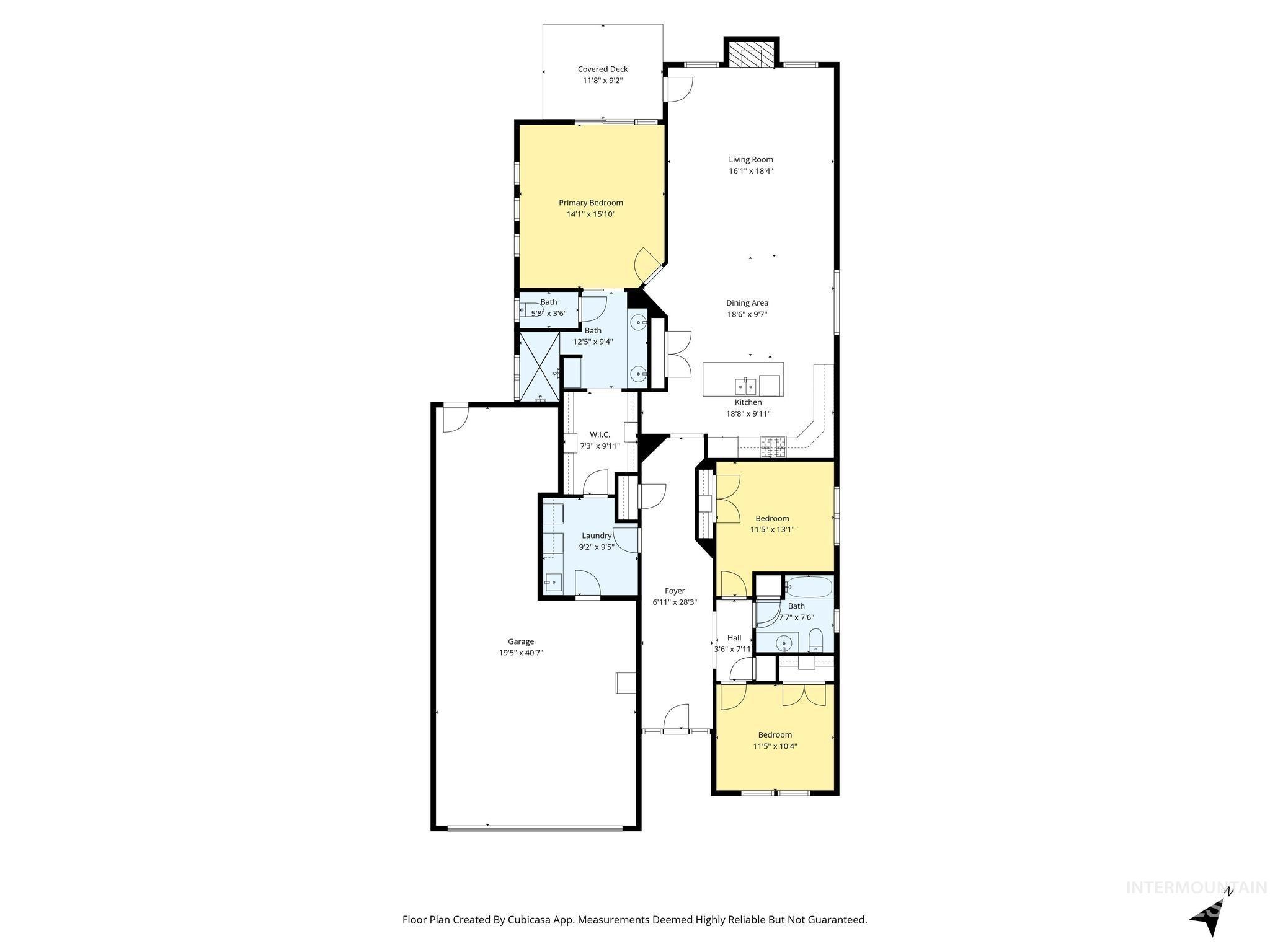 242 E Ryegate Dr, Meridian, Idaho 83646, 3 Bedrooms, 2 Bathrooms, Residential For Sale, Price $485,000, 98976021