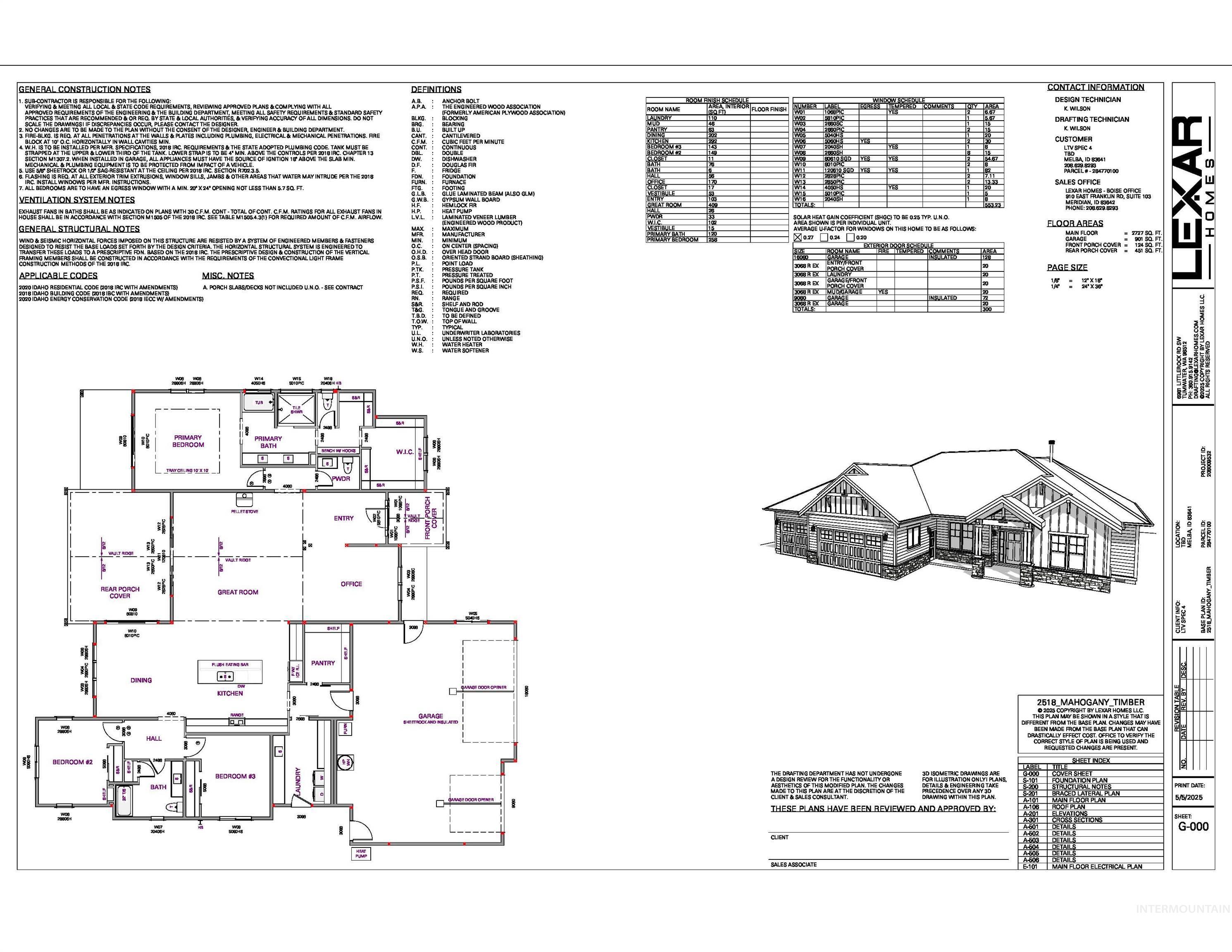 6431 Raptor Ridge Ln, Melba, Idaho 83641, 3 Bedrooms, 2.5 Bathrooms, Residential For Sale, Price $1,200,000, 98976052