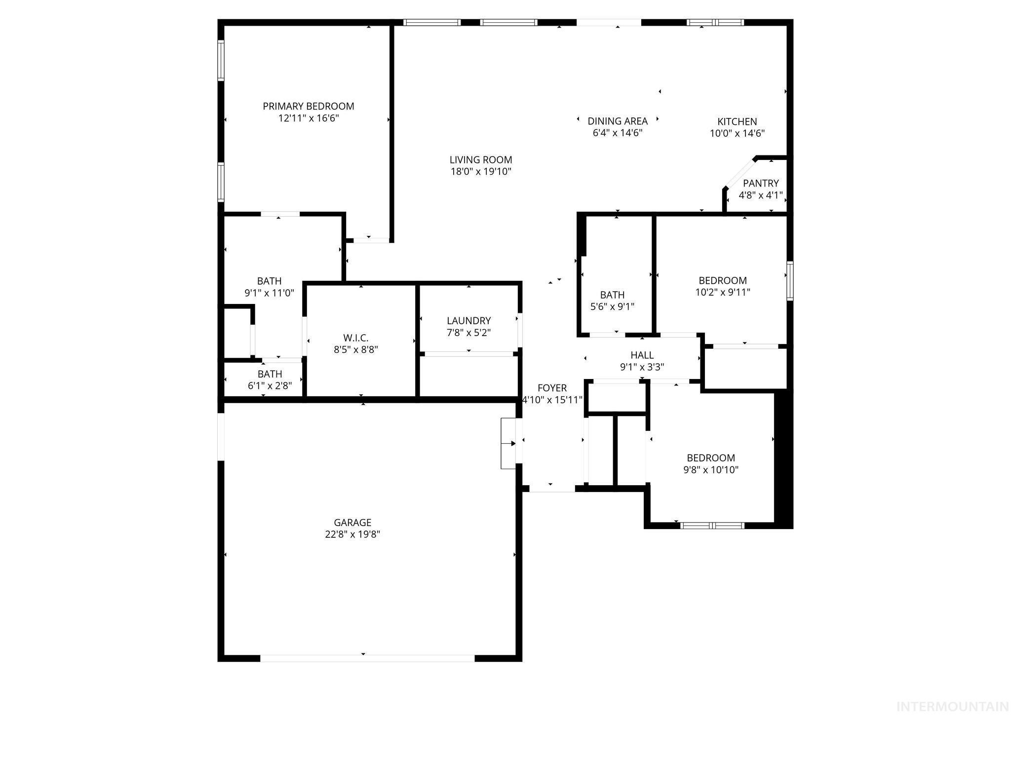 708 W Clark St, Paul, Idaho 83347, 3 Bedrooms, 2 Bathrooms, Residential For Sale, Price $365,000, 98976092