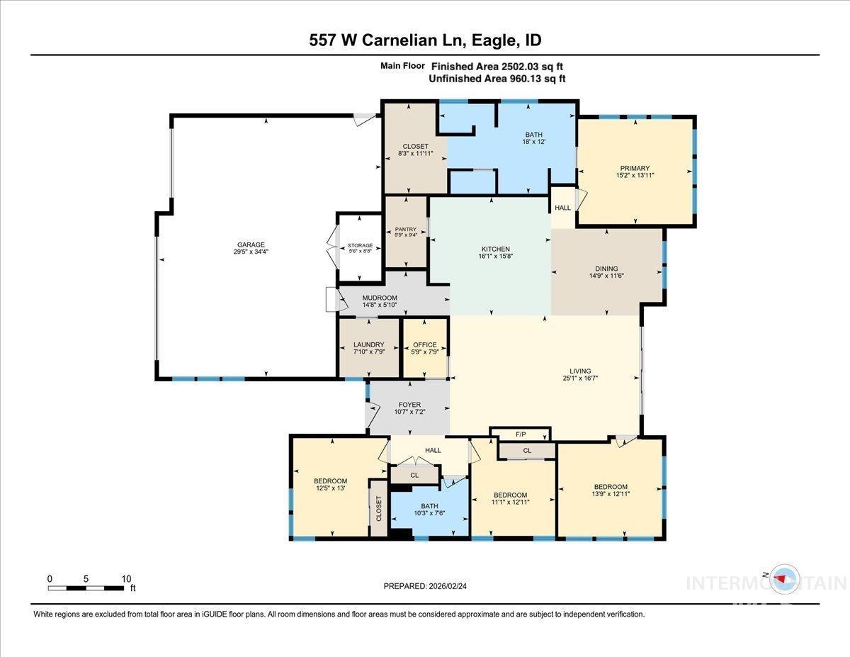 557 W Carnelian Lane, Eagle, Idaho 83616, 4 Bedrooms, 2 Bathrooms, Residential For Sale, Price $805,000,MLS 98976095