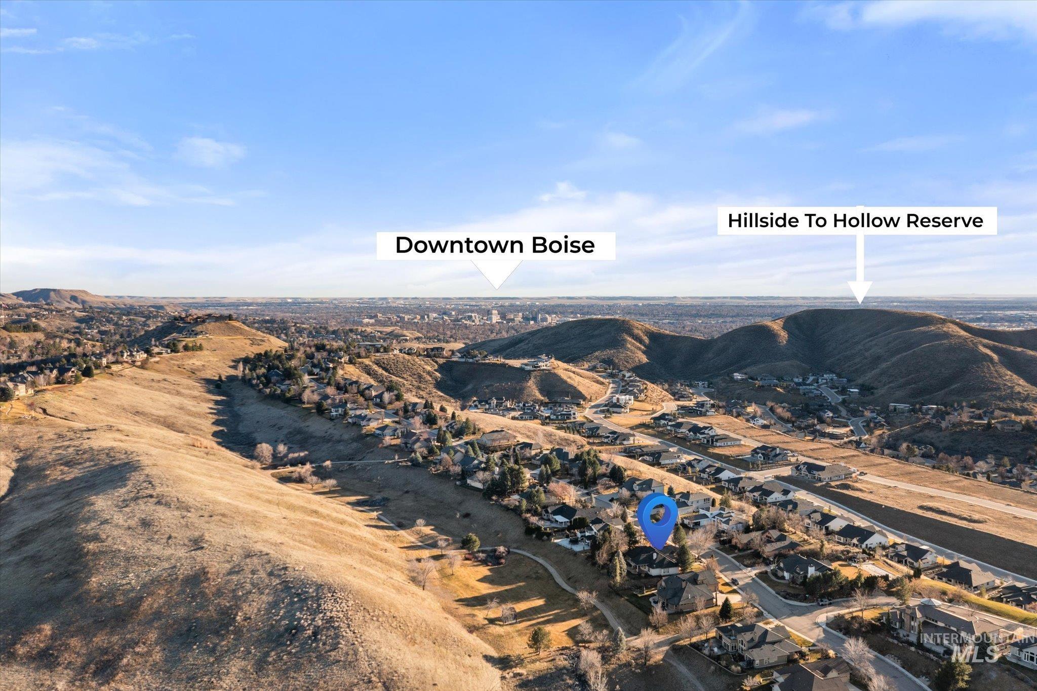 5014 N Arrow Crest Way, Boise, Idaho 83703, 3 Bedrooms, 2.5 Bathrooms, Residential For Sale, Price $1,175,000, 98976106