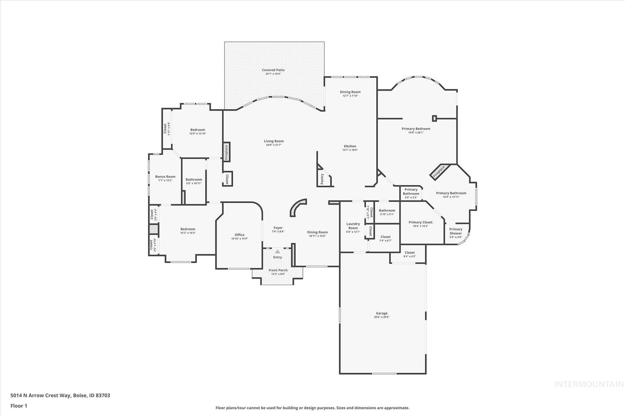 5014 N Arrow Crest Way, Boise, Idaho 83703, 3 Bedrooms, 2.5 Bathrooms, Residential For Sale, Price $1,175,000, 98976106