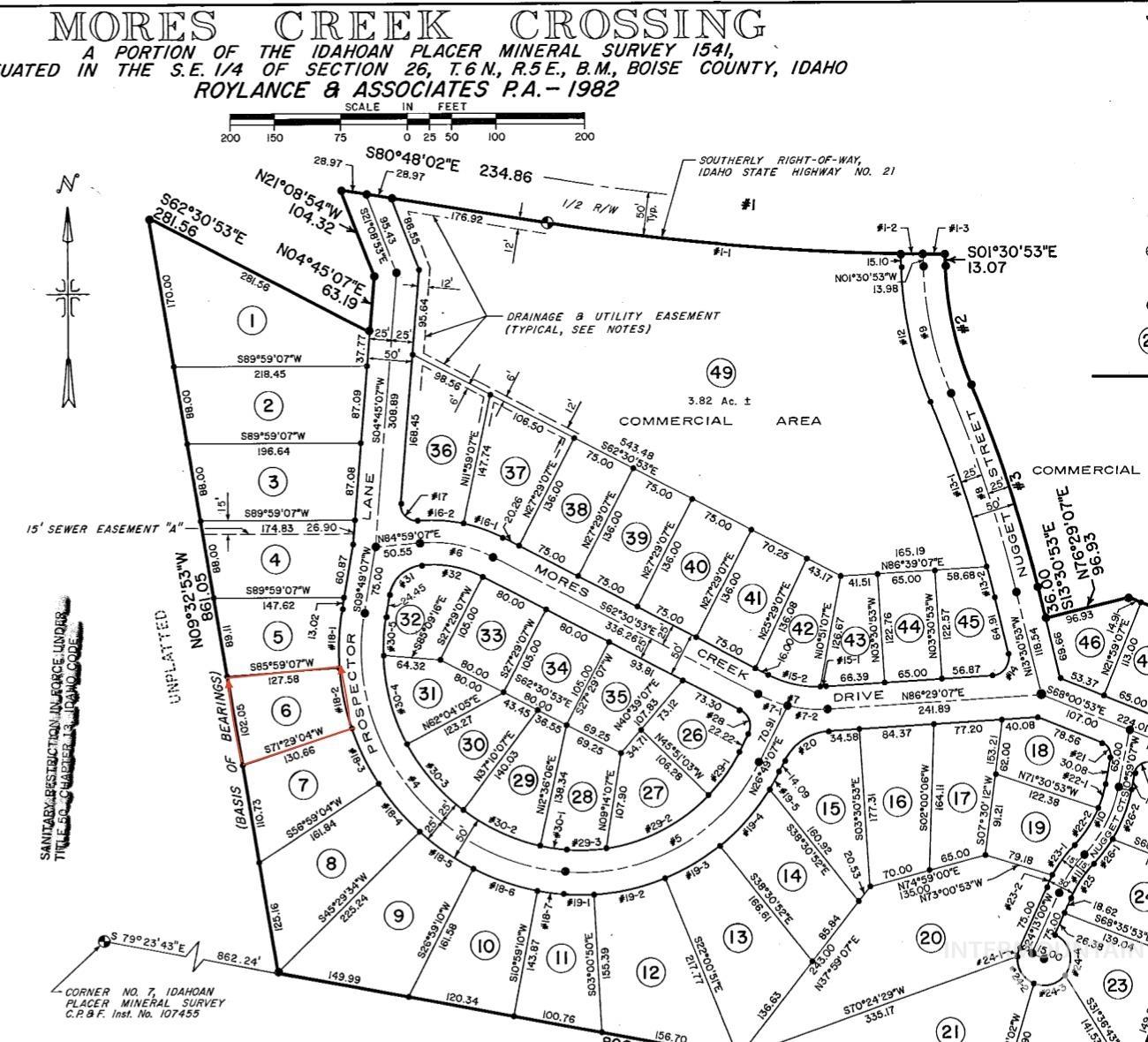 Lot 6 Mores Creek Crossing, Idaho City, Idaho 83631, Land For Sale, Price $89,000, 98976109
